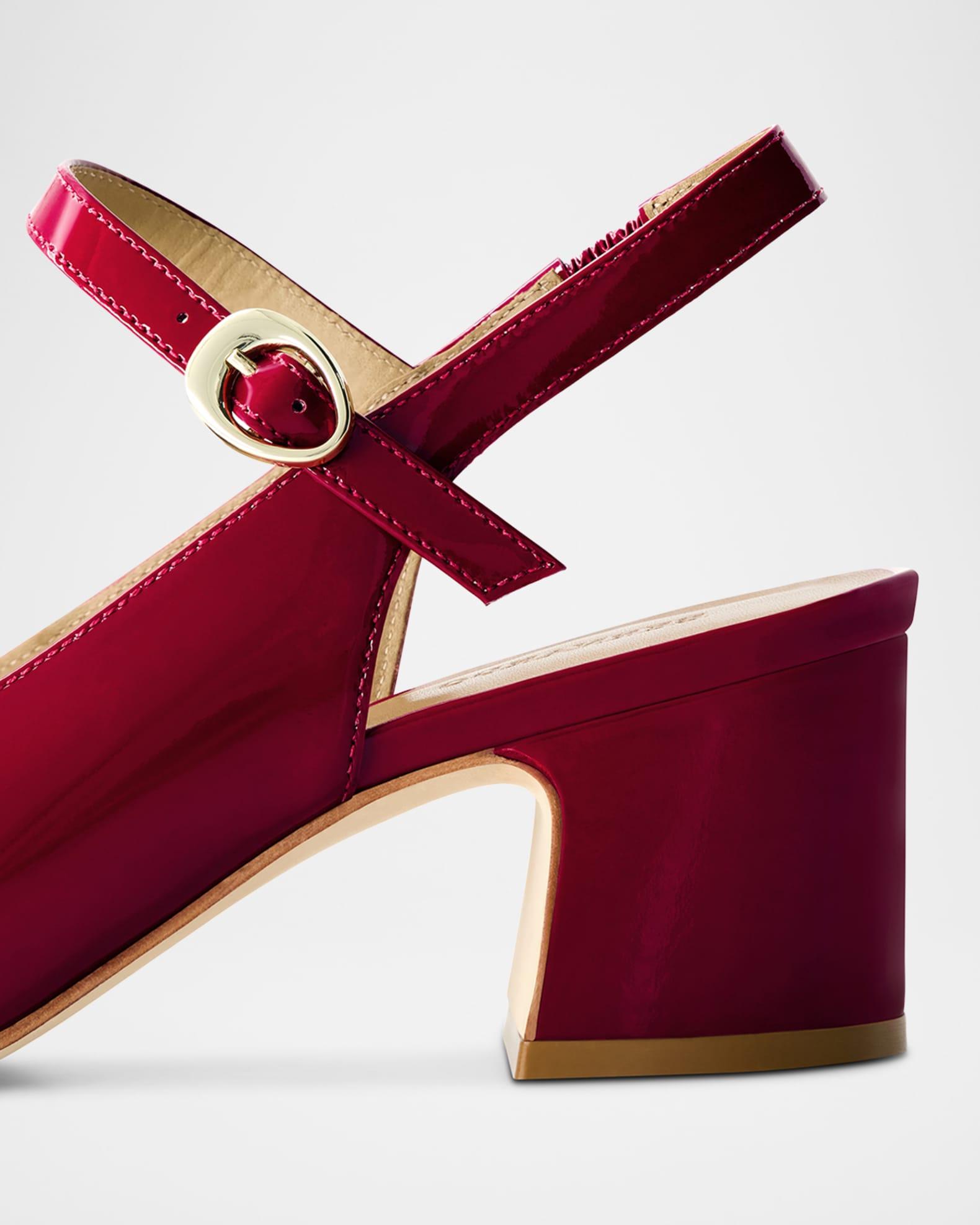 Bailen Patent Mary Jane Slingback Pumps Product Image