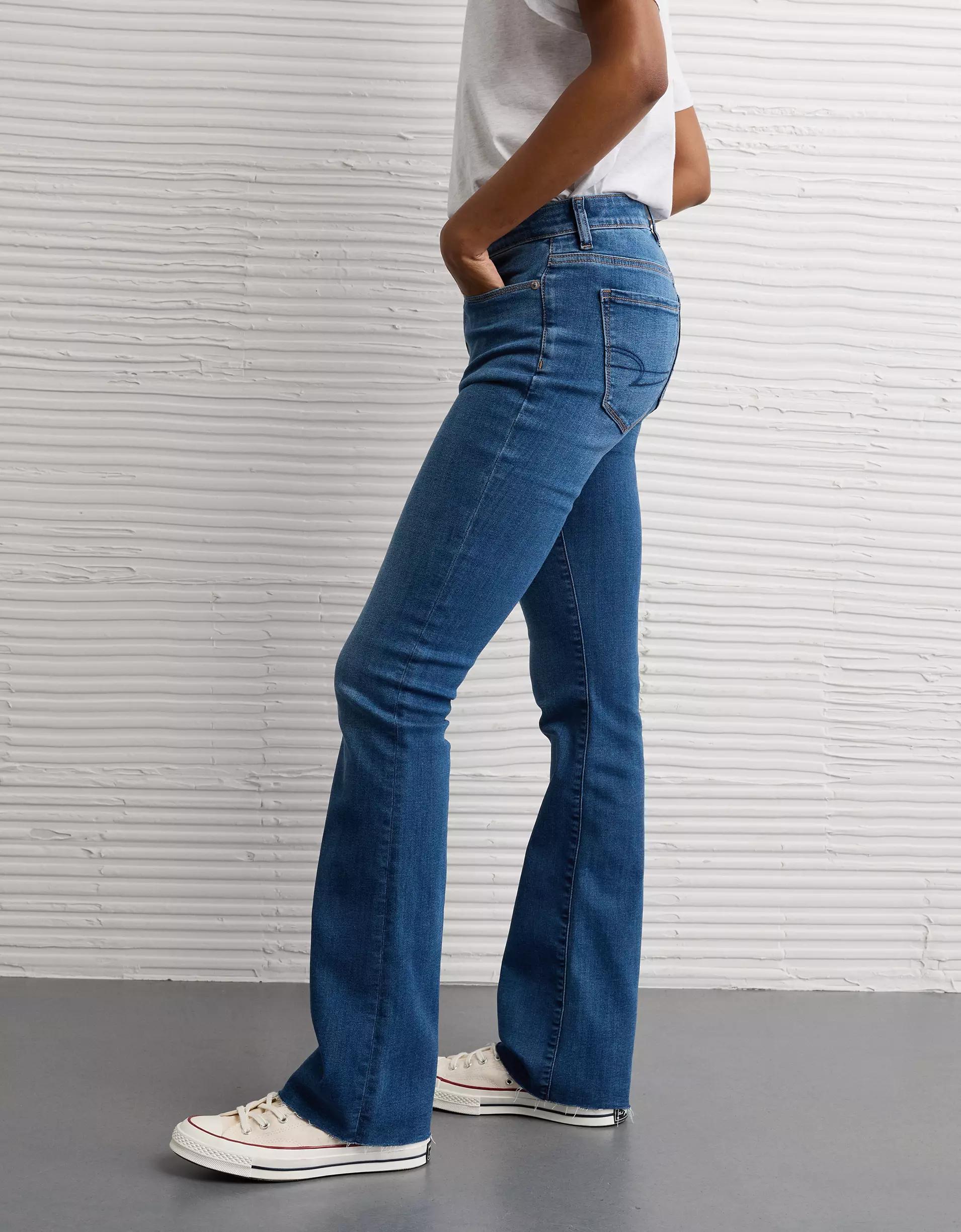 AE Next Level High-Waisted Skinny Kick Jean Product Image