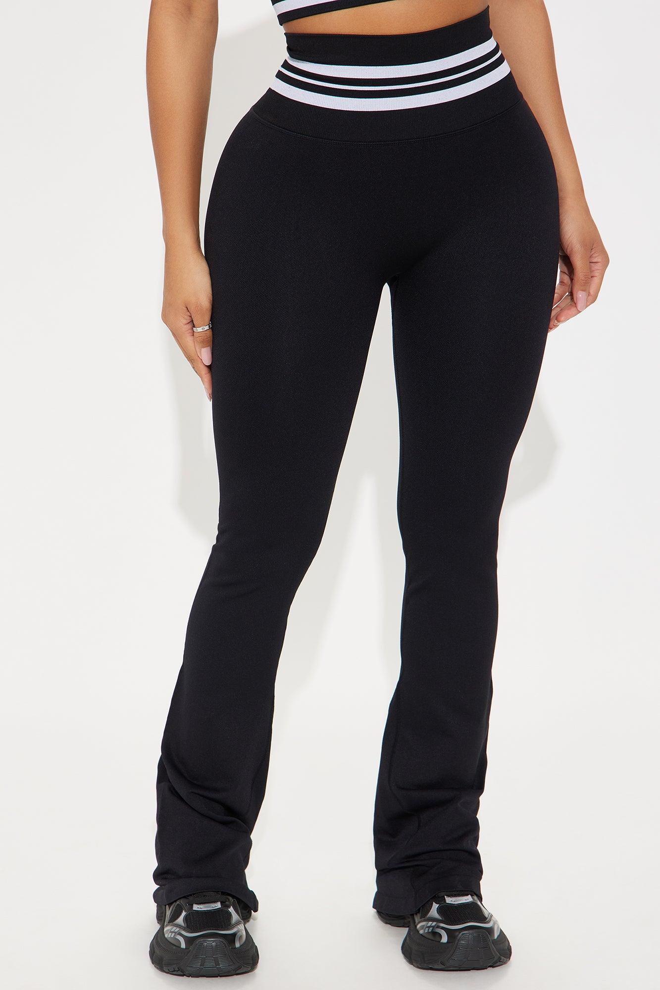 Caddy Crew Flex Seamless Active Yoga Pant - Black Product Image