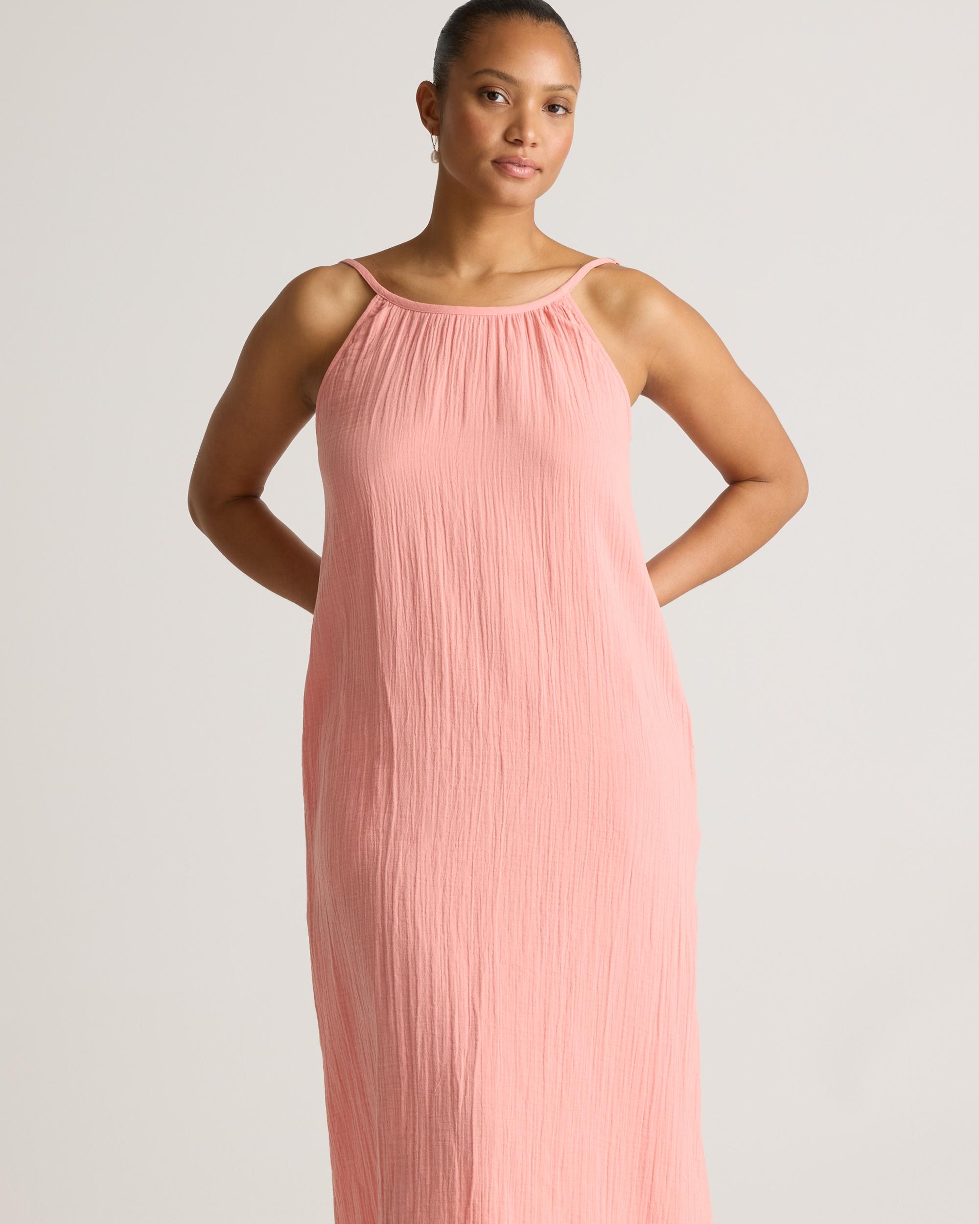 Quince | Women's Gauze Sleeveless Maxi Dress Organic Cotton Product Image