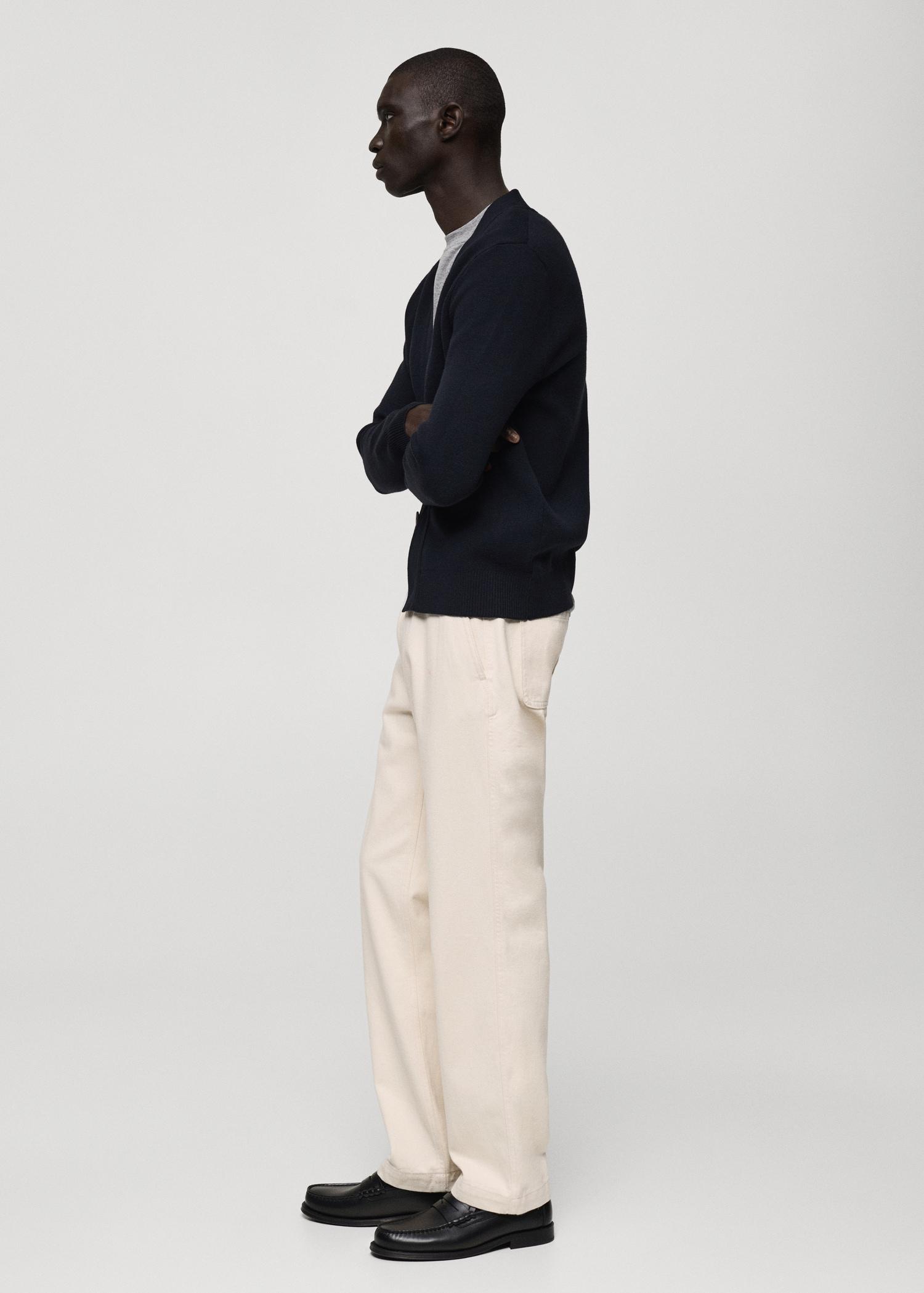 Regular fit cotton jeans - Men | MANGO USA Product Image