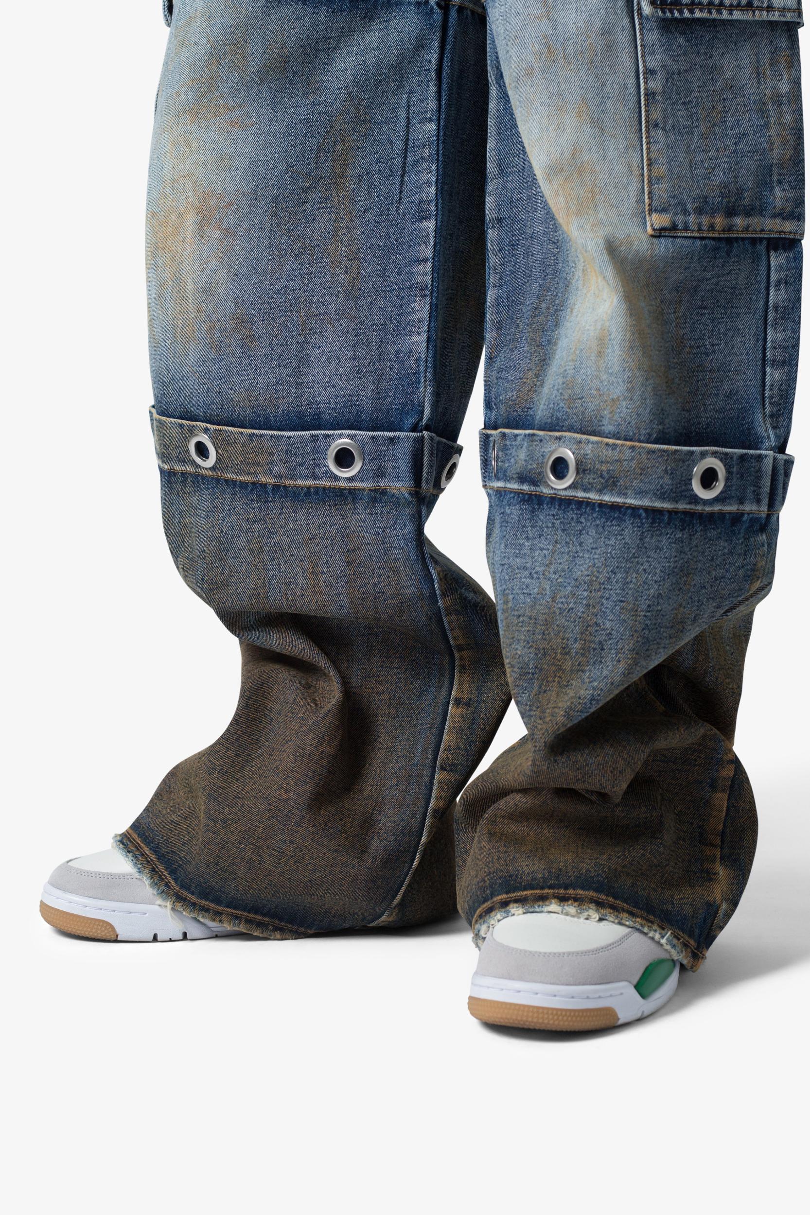 Void Baggy Ring Denim - Medium Blue Product Image