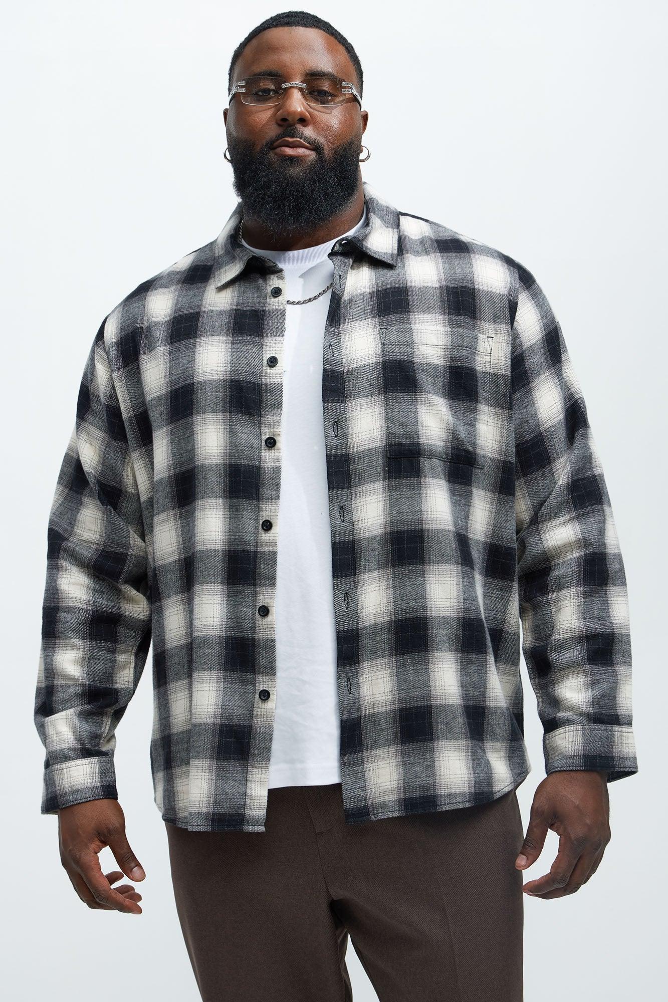 Oakwood Flannel Shirt - Black/combo Product Image