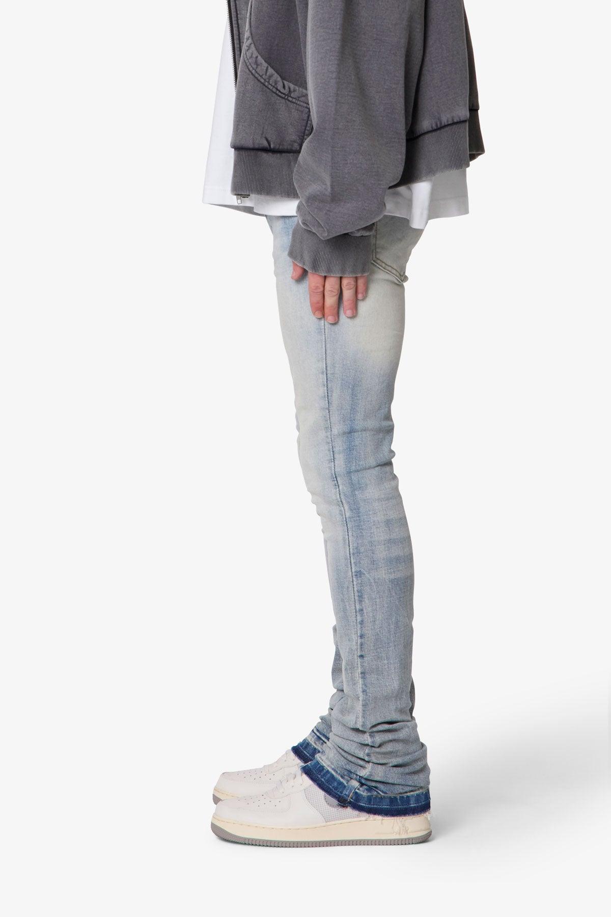 X514 Skinny Stacked Denim - Medium Blue Product Image