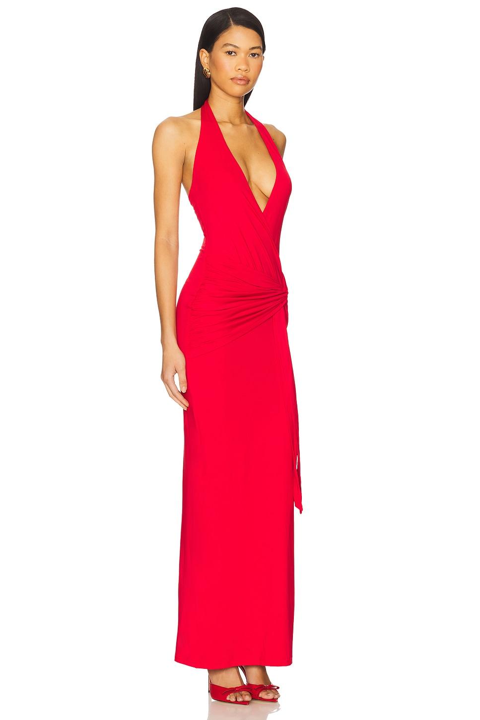 Chloe Halter Maxi Dress superdown Product Image