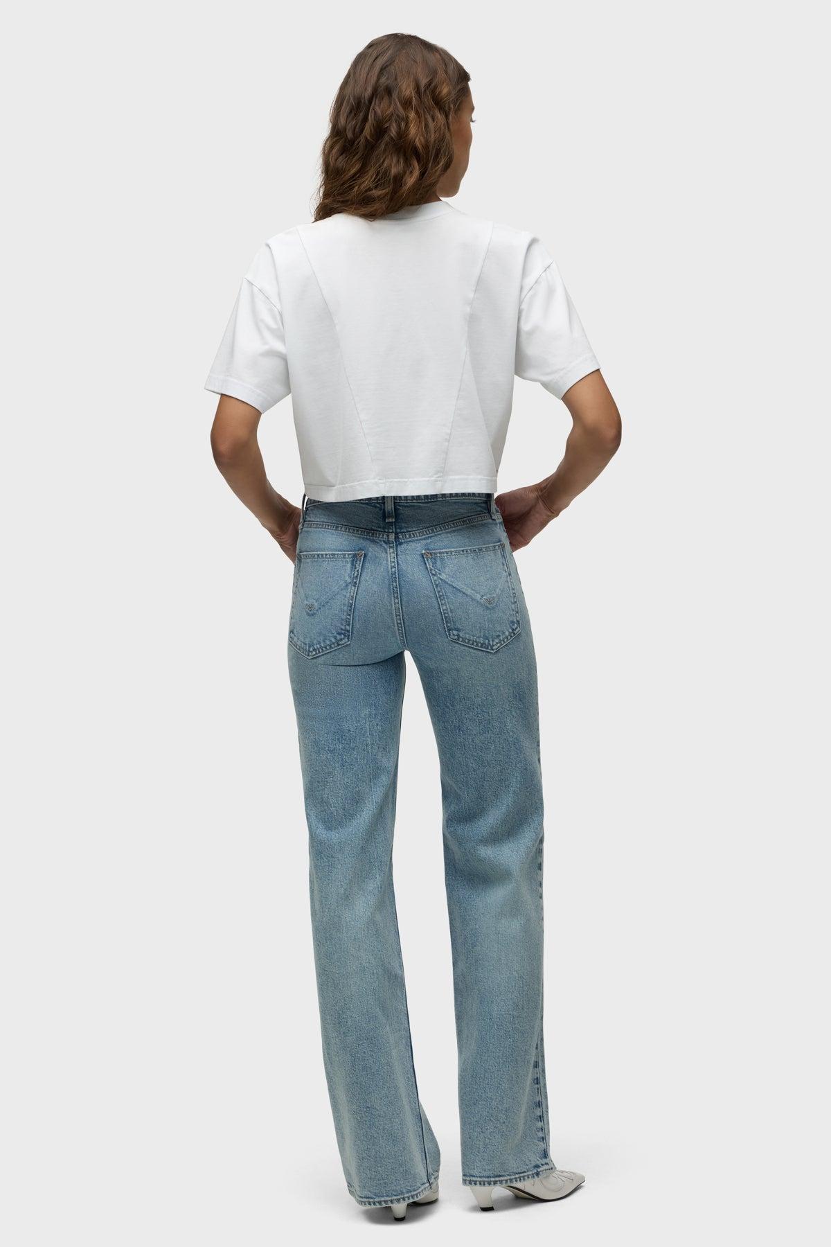 Rosie High-Rise Wide Leg Jean Female Product Image