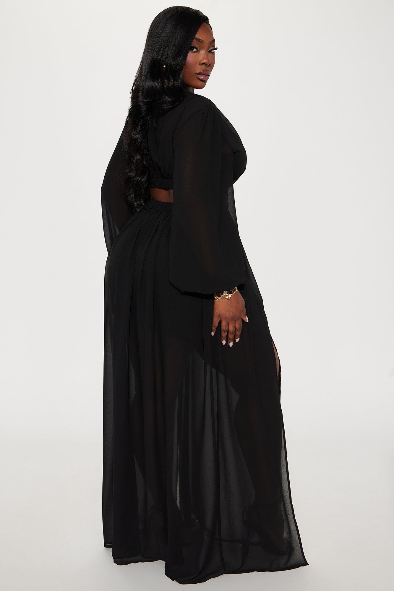 Natalia Maxi Dress - Black Product Image