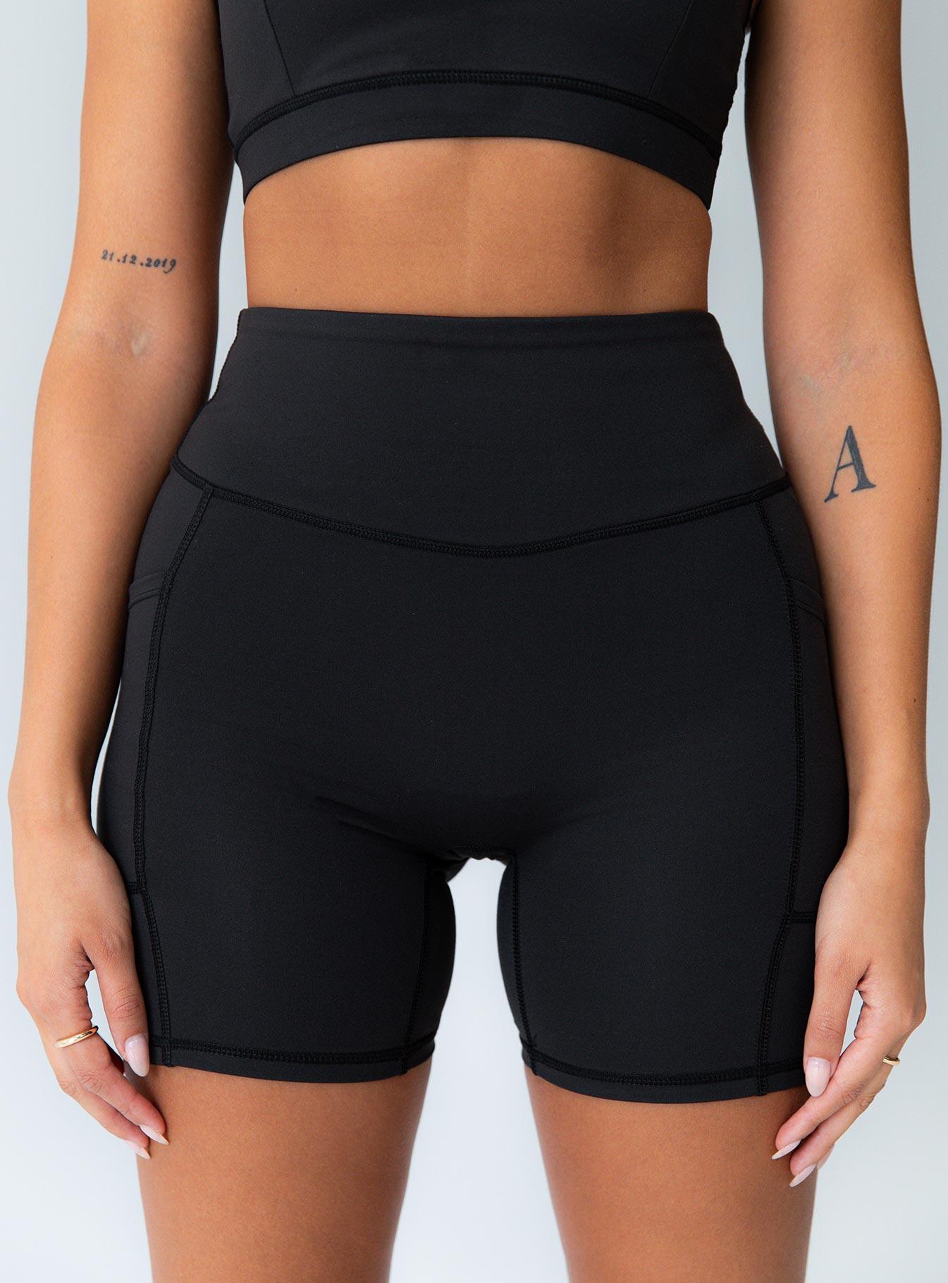 Conquer Activewear Shorts Black Product Image