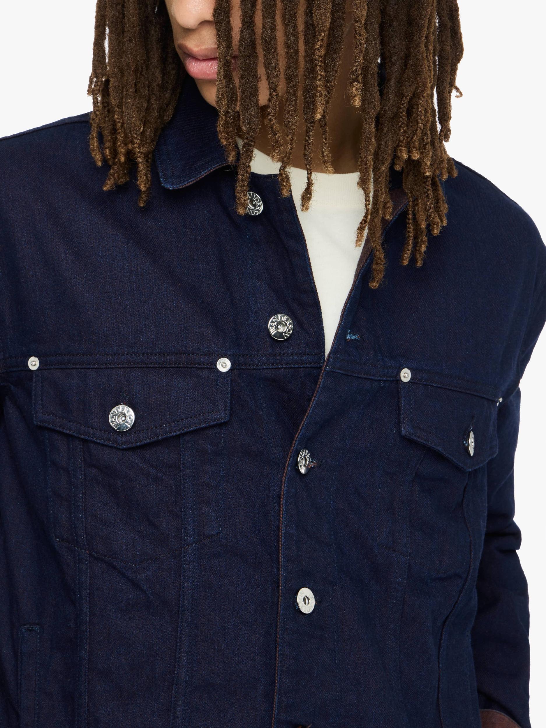 TURN UP CUFF DENIM JACKET Product Image