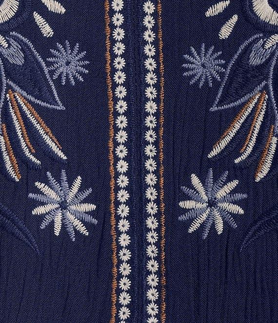 Nurture V-Neck 3/4 Sleeve Tier Dress Product Image