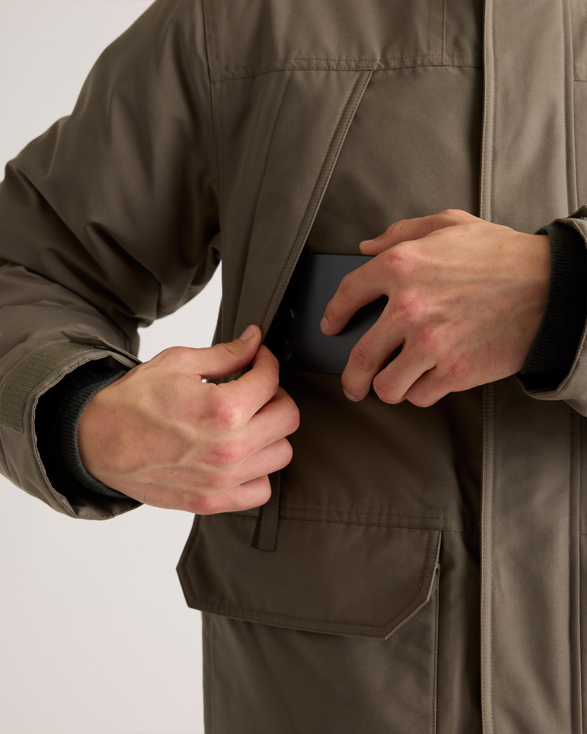 Quince | Men's Responsible Down Hooded Parka Recycled Polyester Product Image