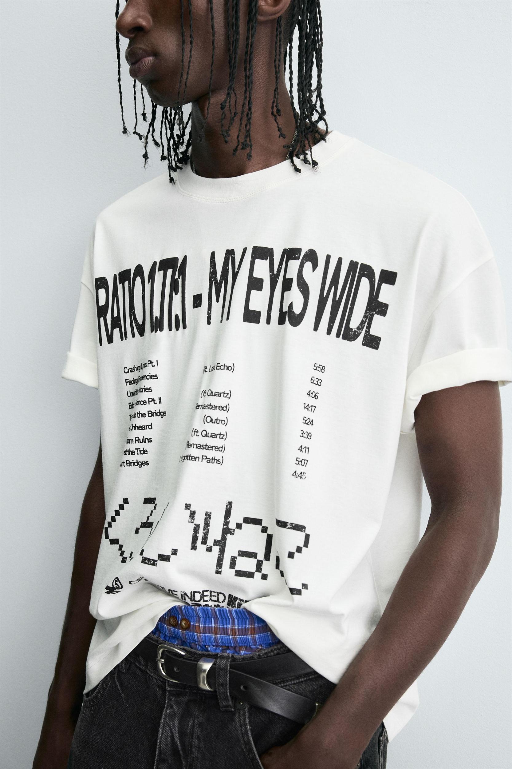 GRAPHIC TEXT T-SHIRT Product Image