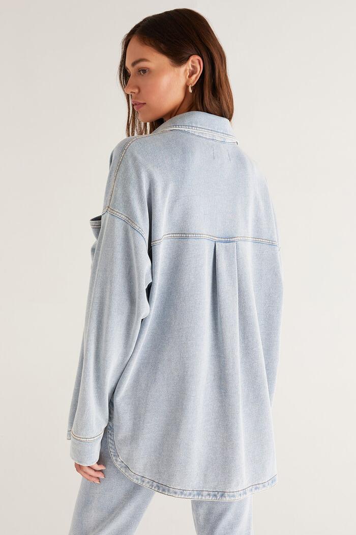 All Day Knit Denim Jacket Product Image