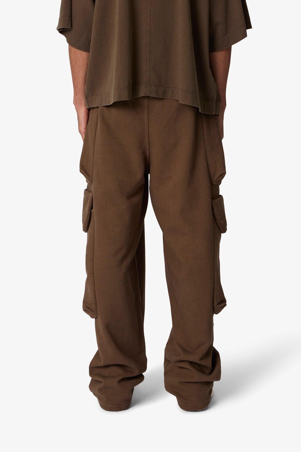Side Cargo Pocket Sweatpants - Olive Product Image