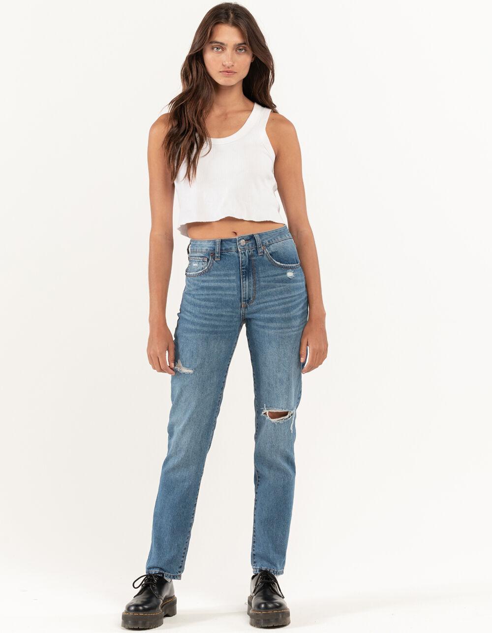 RSQ Womens Vintage Mom Jeans - LIGHT WASH Product Image
