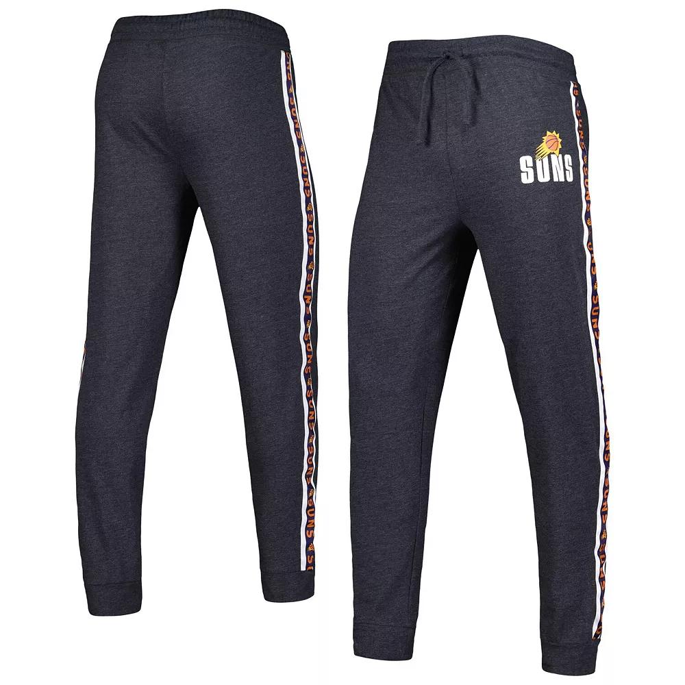 Men's Concepts Sport Charcoal Phoenix Suns Team Stripe Jogger Pants,  Product Image