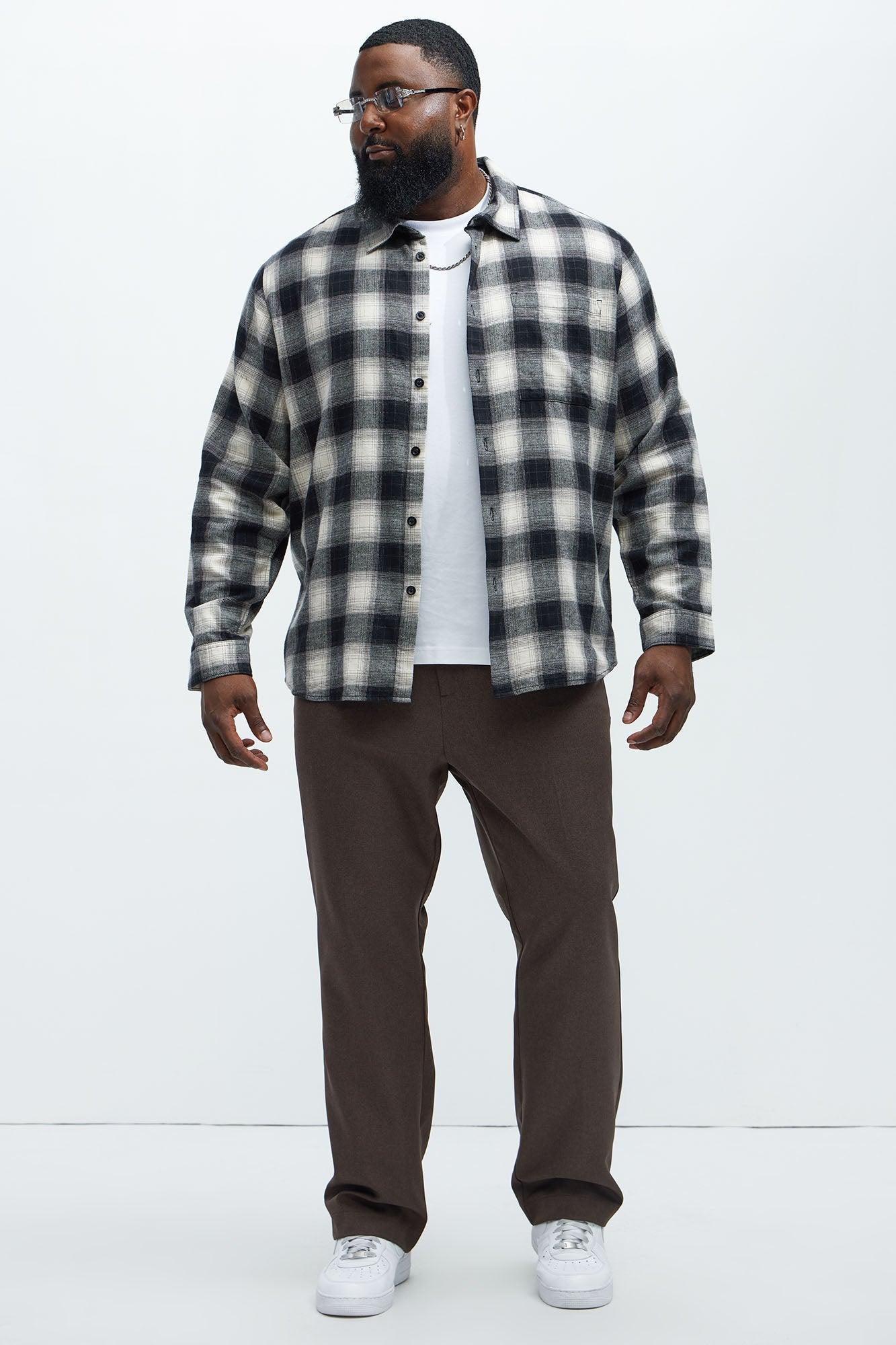 Oakwood Flannel Shirt - Black/combo Product Image