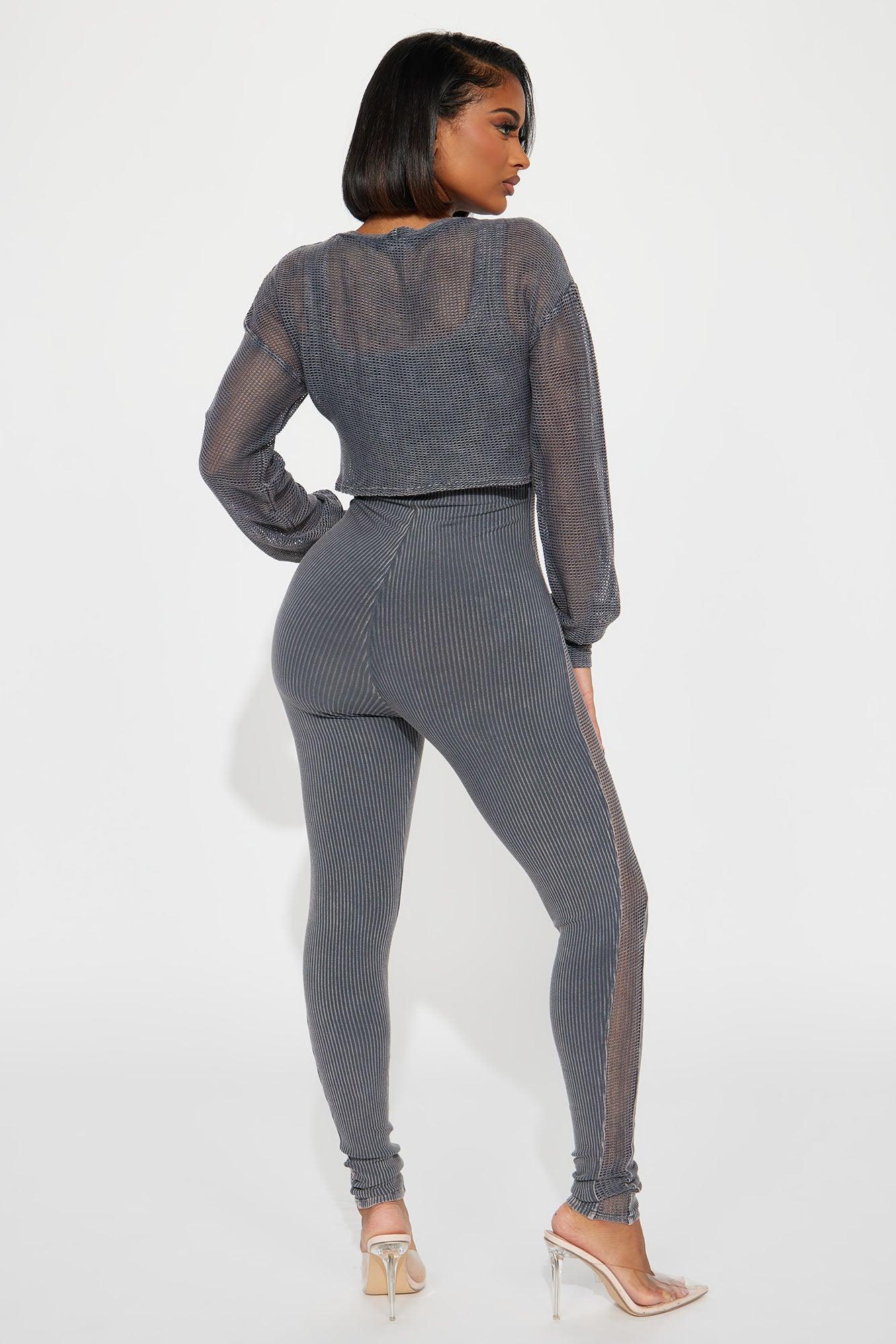 Lounge About Jumpsuit - Charcoal Product Image