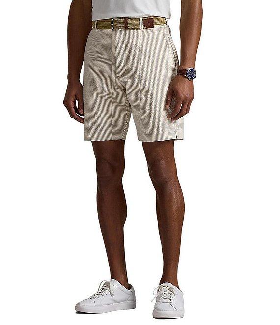 Polo Ralph Lauren RLX Golf Performance Stretch Seersucker 9#double; Inseam Shorts Product Image