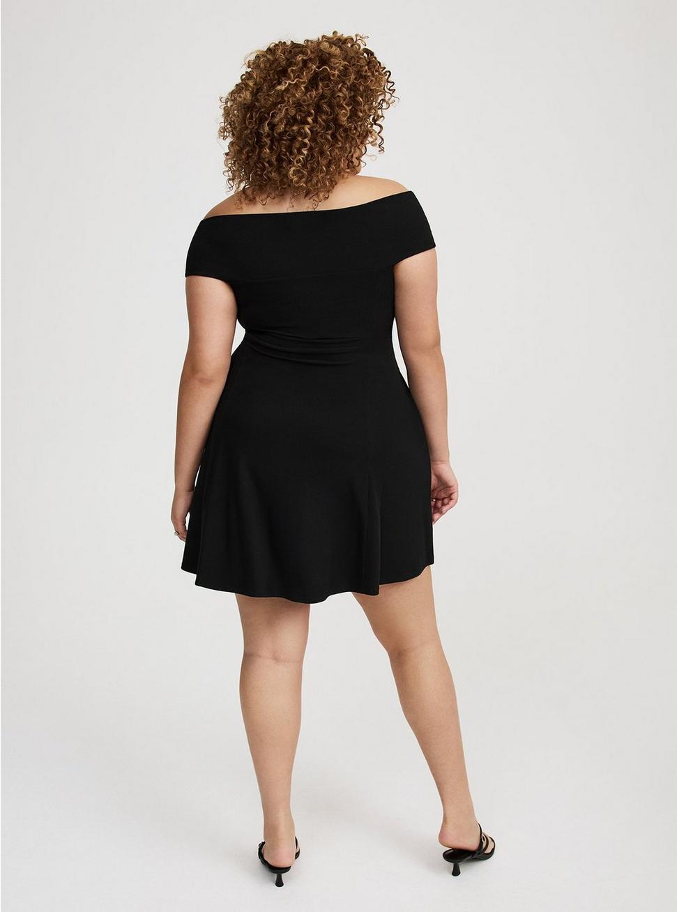 Off-Shoulder Mini Dress Product Image