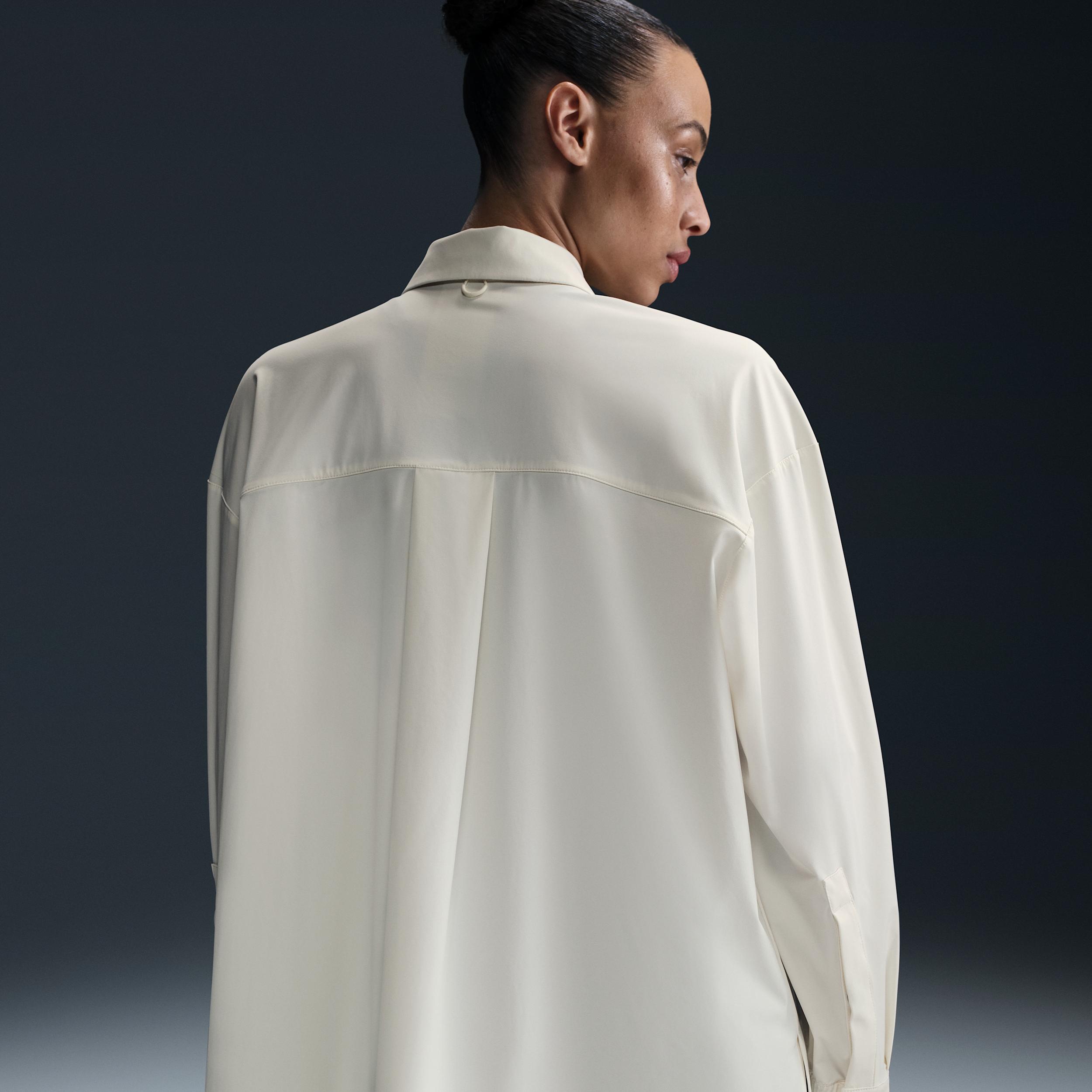 Nike Womens 24.7 PerfectStretch Dri-FIT Oversized Long-Sleeve Shirt | HM8385-455 Product Image