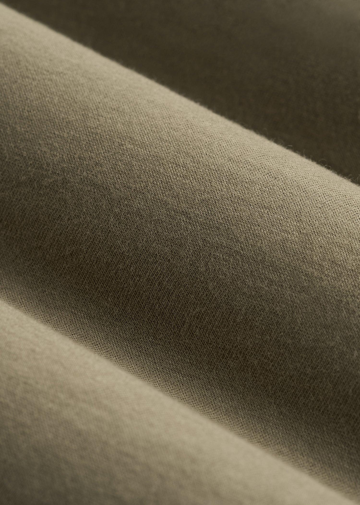 LJ&S REGULAR-FIT Jersey Henley Tee for Tall Men in Vintage Moss Green Male Product Image