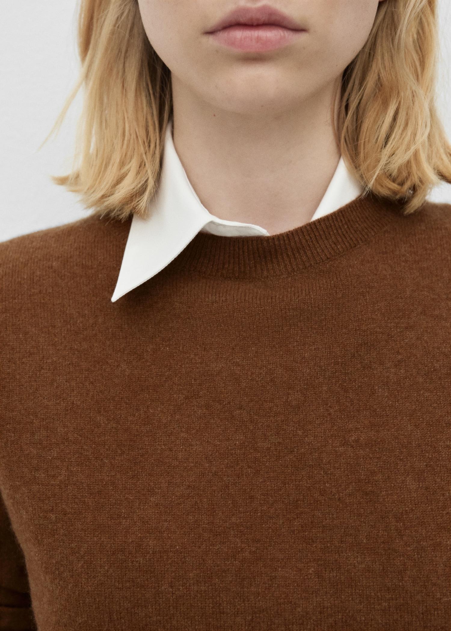 100% cashmere sweater - Women | MANGO USA Product Image