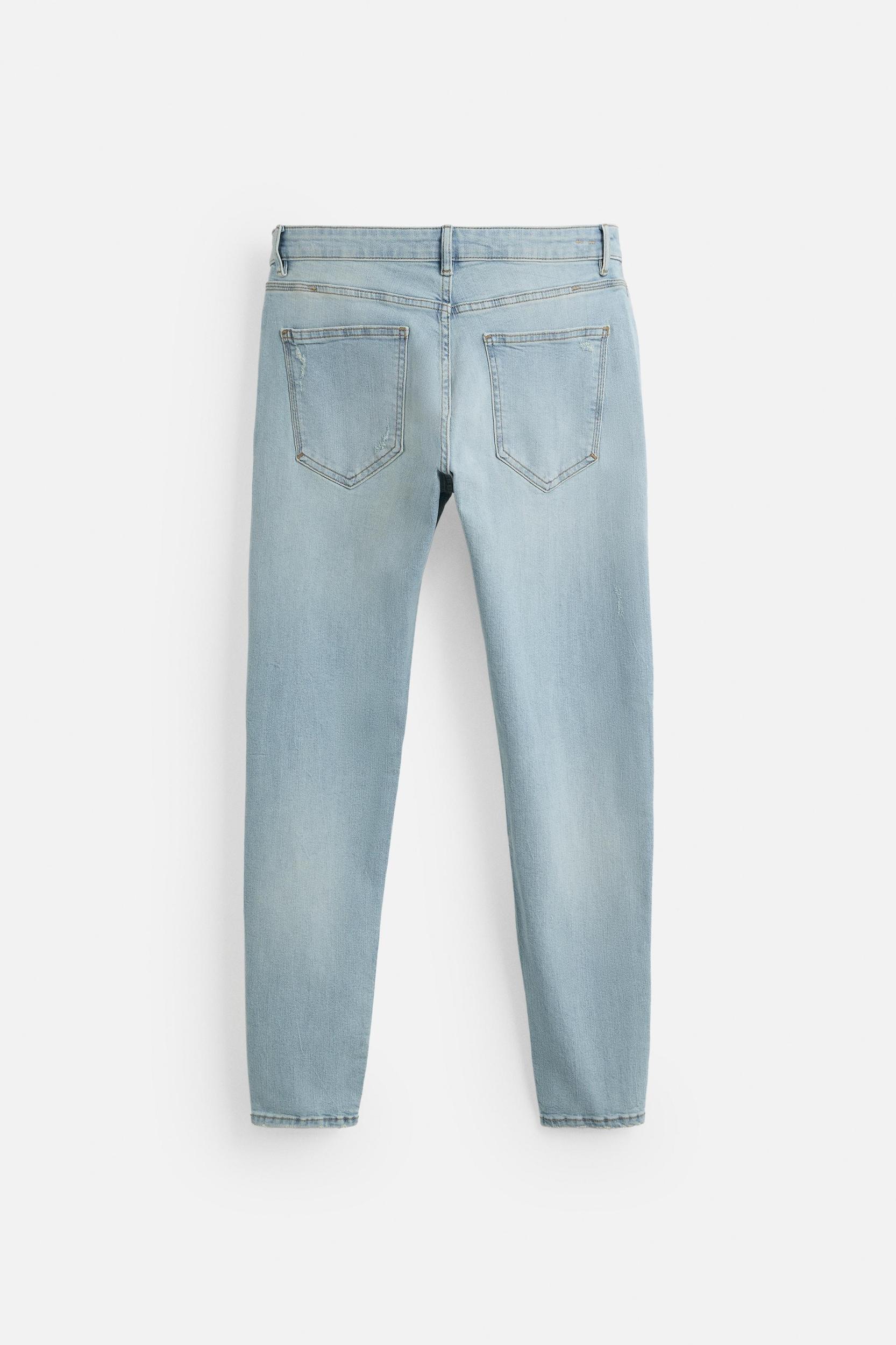 RIPPED SKINNY JEANS Product Image