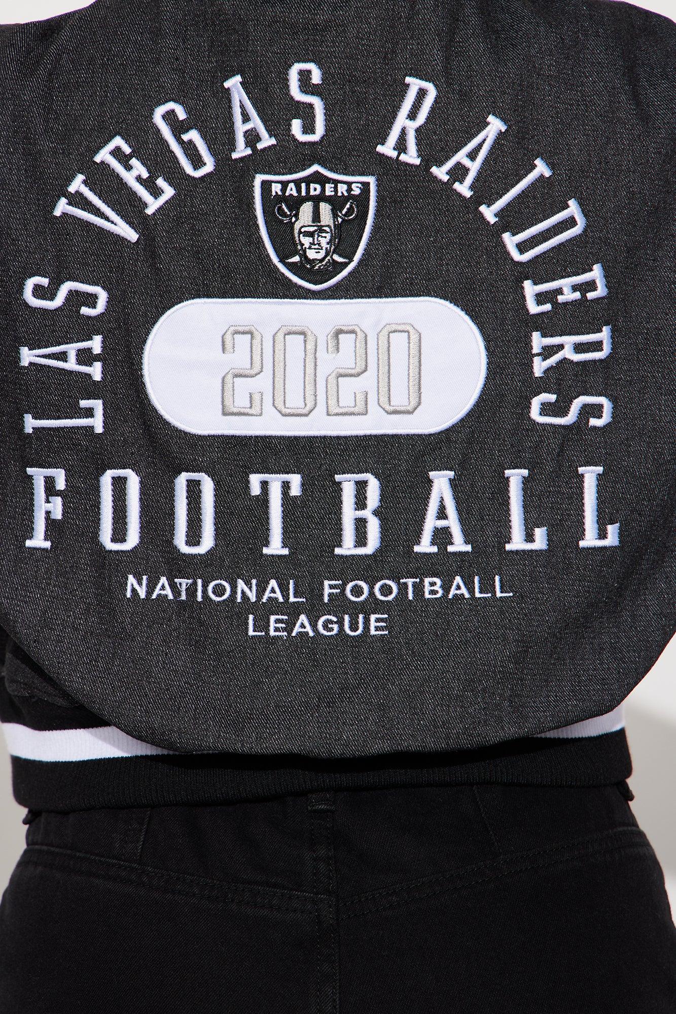 Raiders Home Game Jacket - Black Wash Product Image