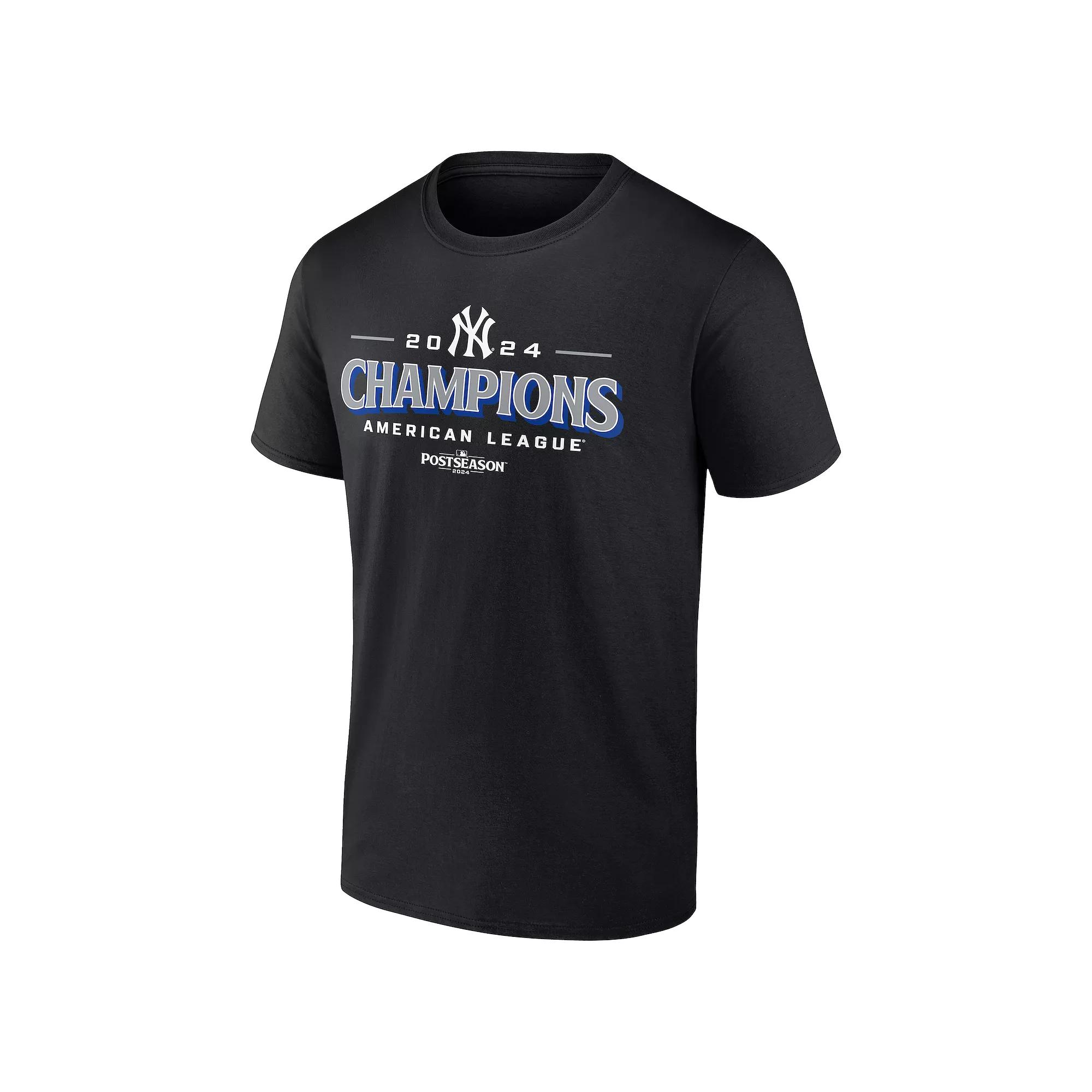 Men's Fanatics New York Yankees MLB 2024 American League Champions Post Season Roster T-Shirt,  Product Image