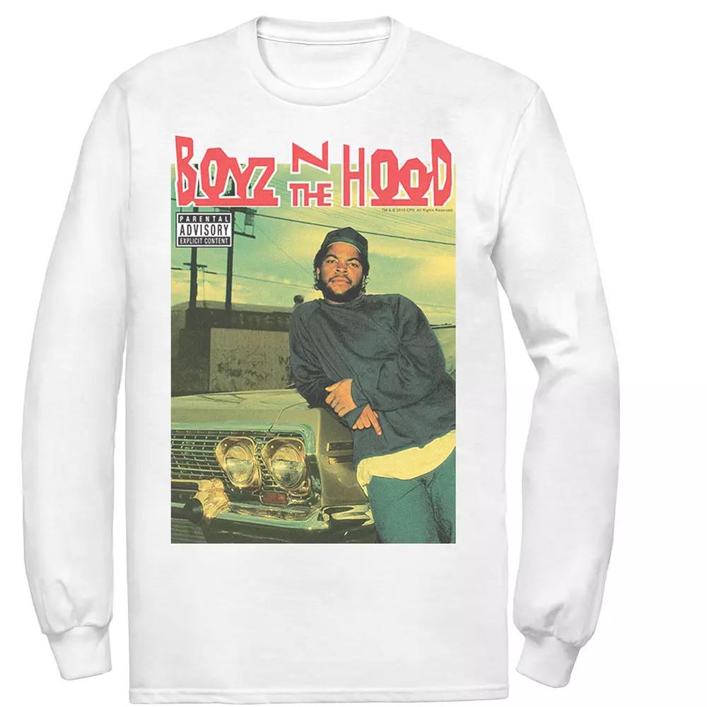 Men's Boyz In The Hood Album Cover Poster Tee, Size: XXL, Blue Product Image