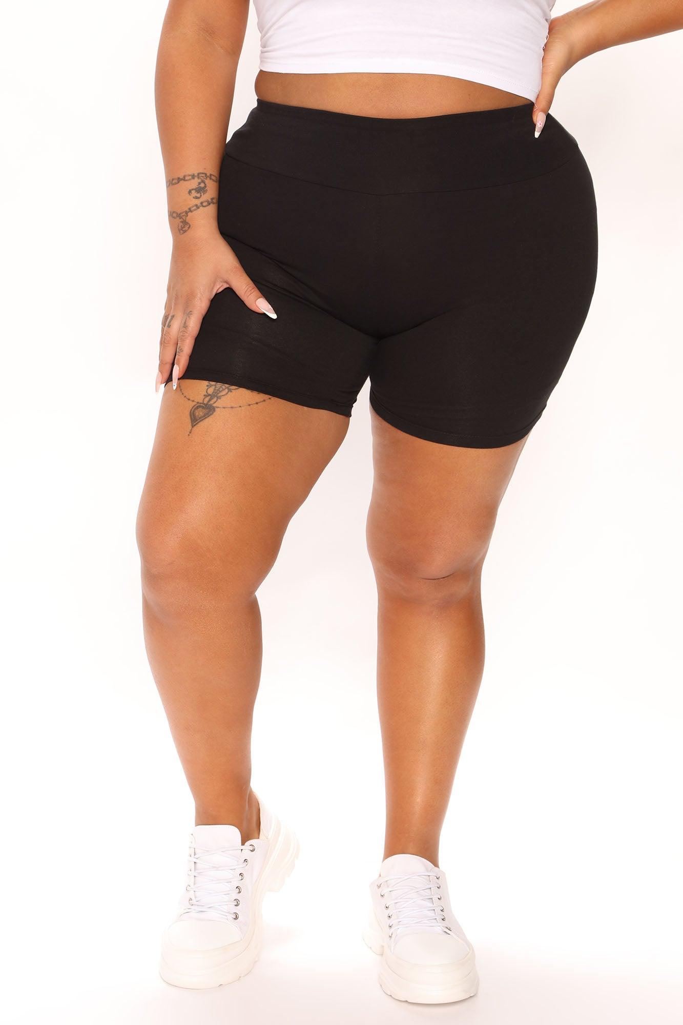 Hailey Biker Shorts - Black Product Image