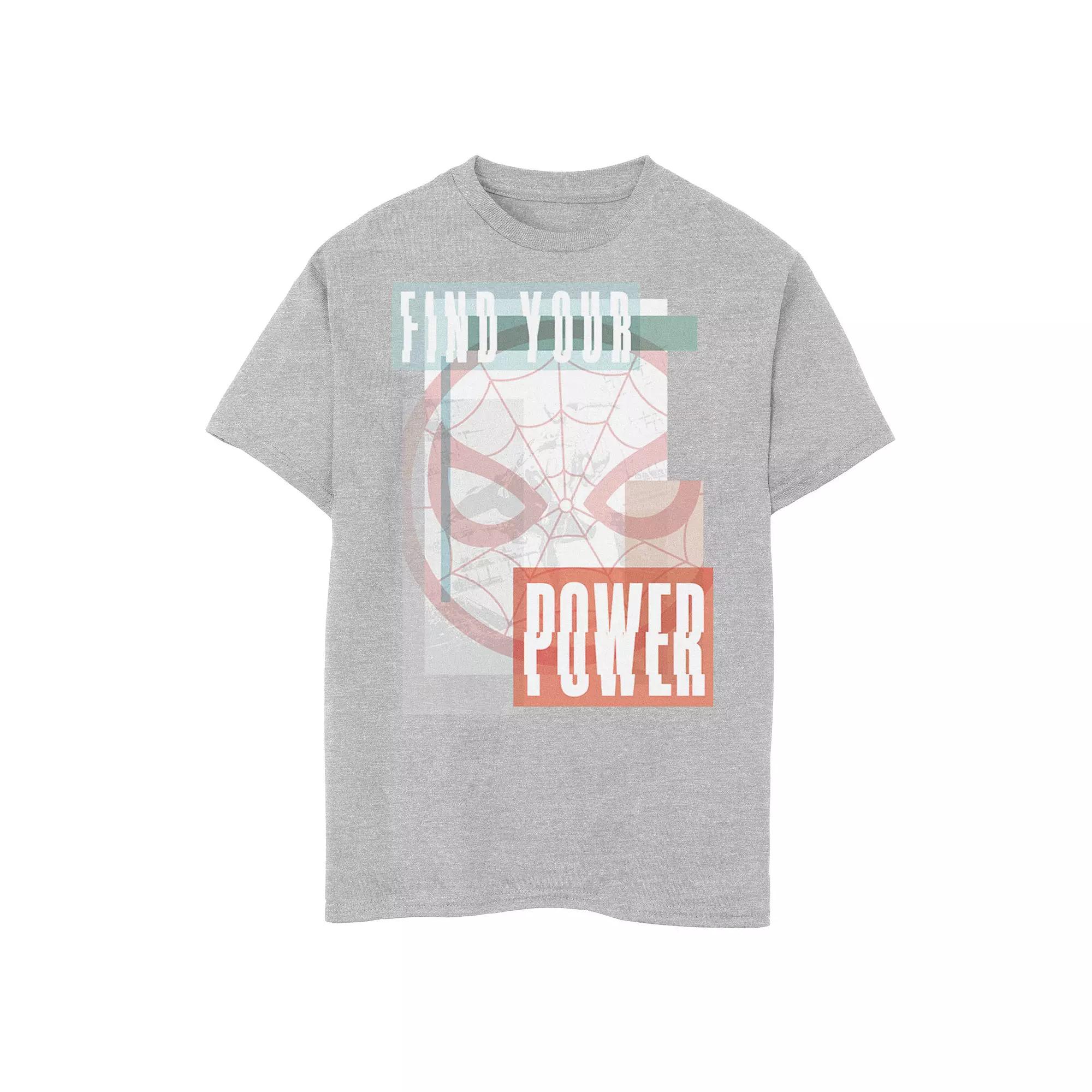 Boys 6-20 Marvel Spider-Man Find Your Power Pastel Portrait Graphic Tee, Boy's,  Product Image