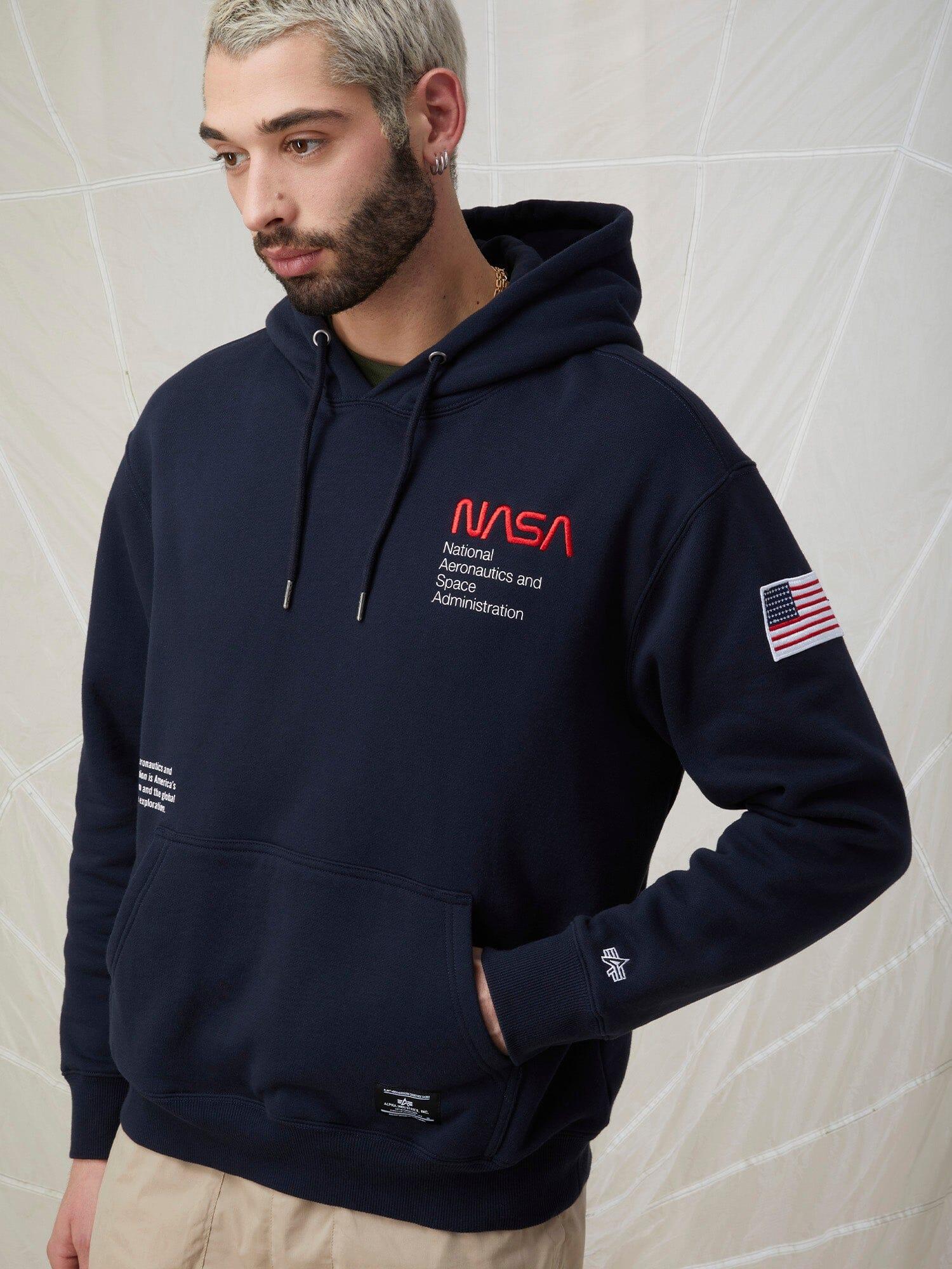 NASA WORM LOGO HOODIE Unisex Product Image