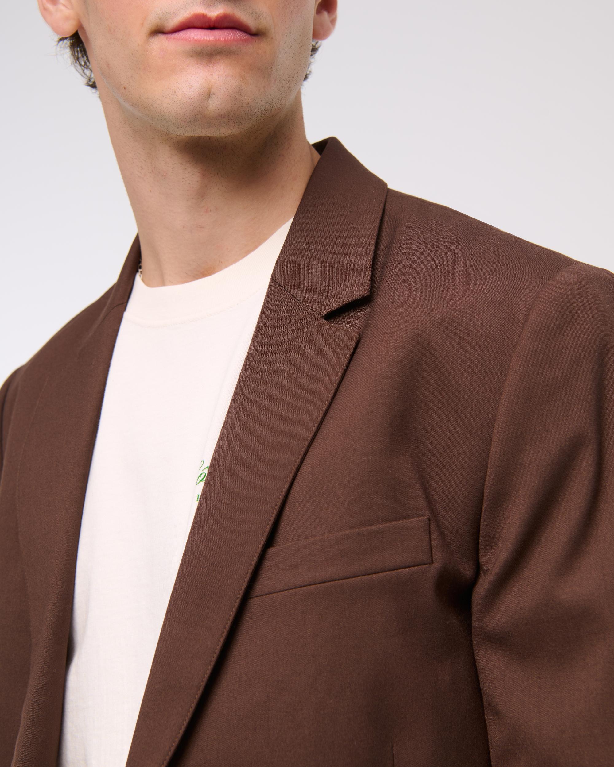 The A&F Collins Slim Blazer Product Image