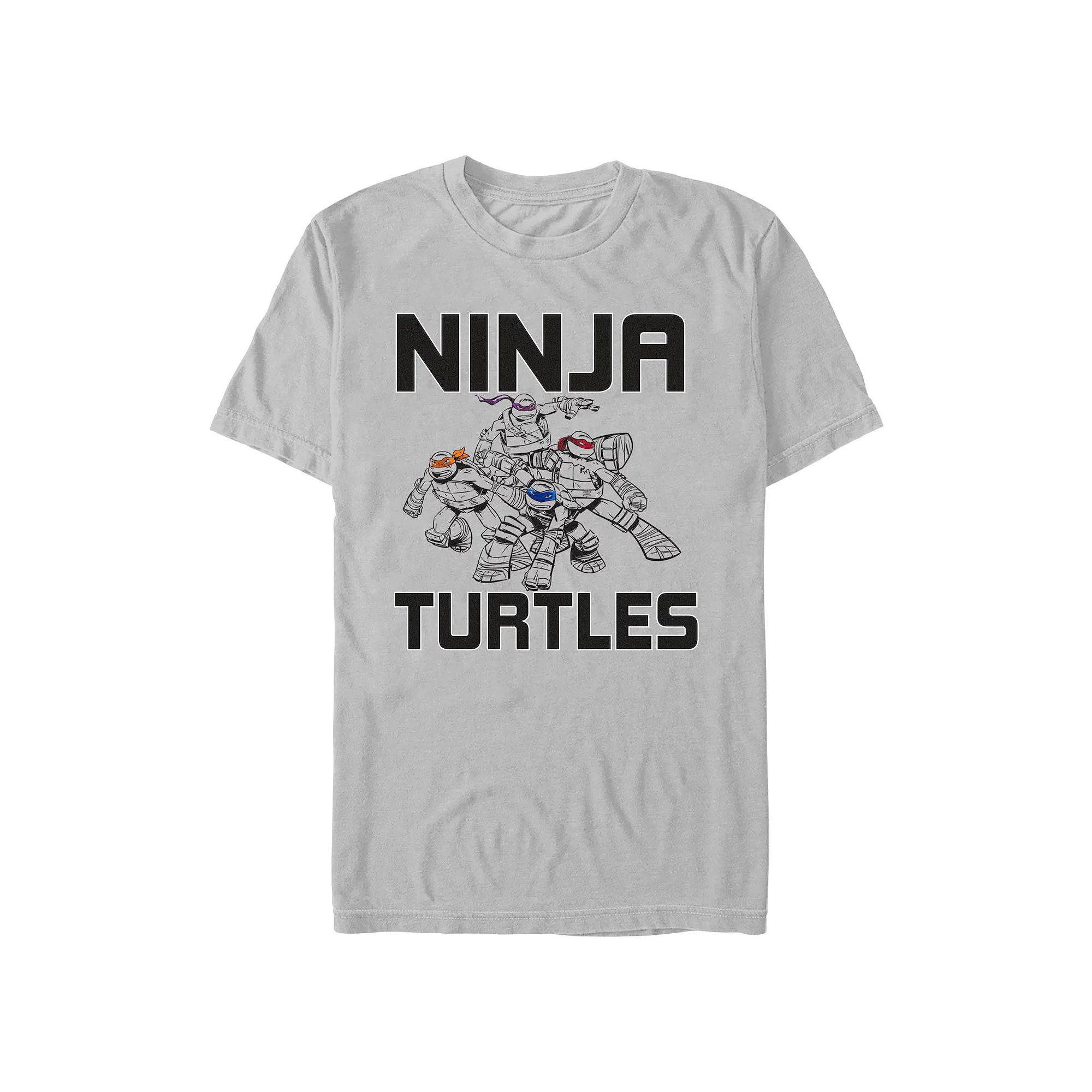 Men's Teenage Mutant Ninja Turtles Sketches Graphic Tee,  Product Image