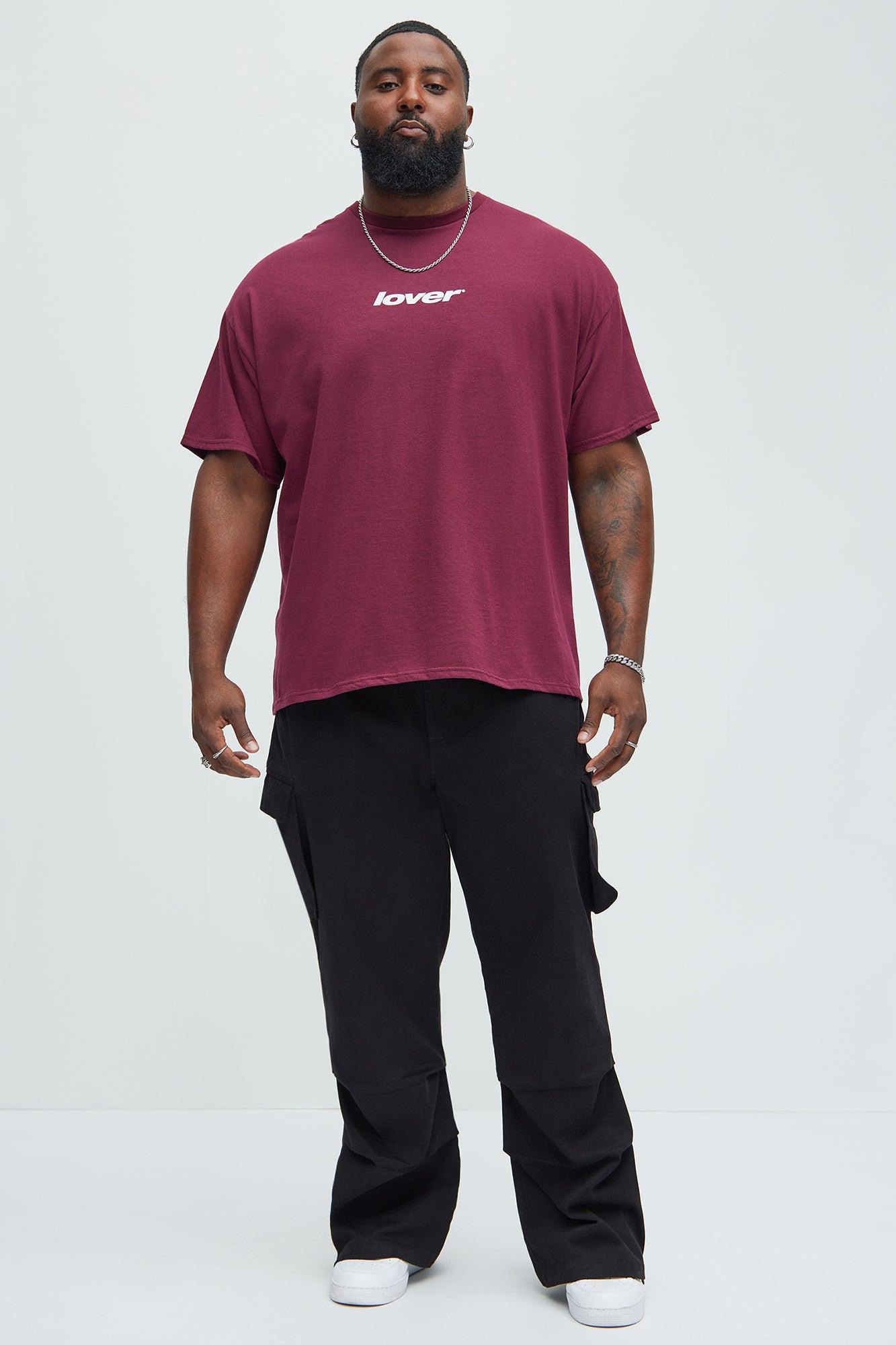 International Movement Short Sleeve Tee - Burgundy Product Image