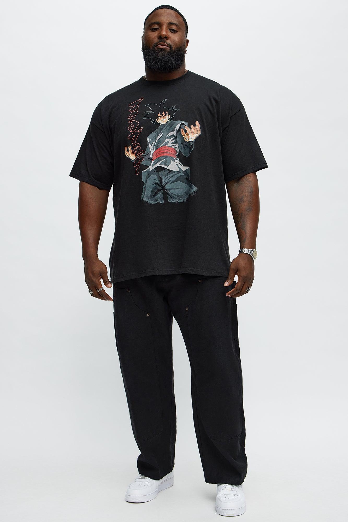 Dragon Ball Super Black Short Sleeve Tee - Black Product Image