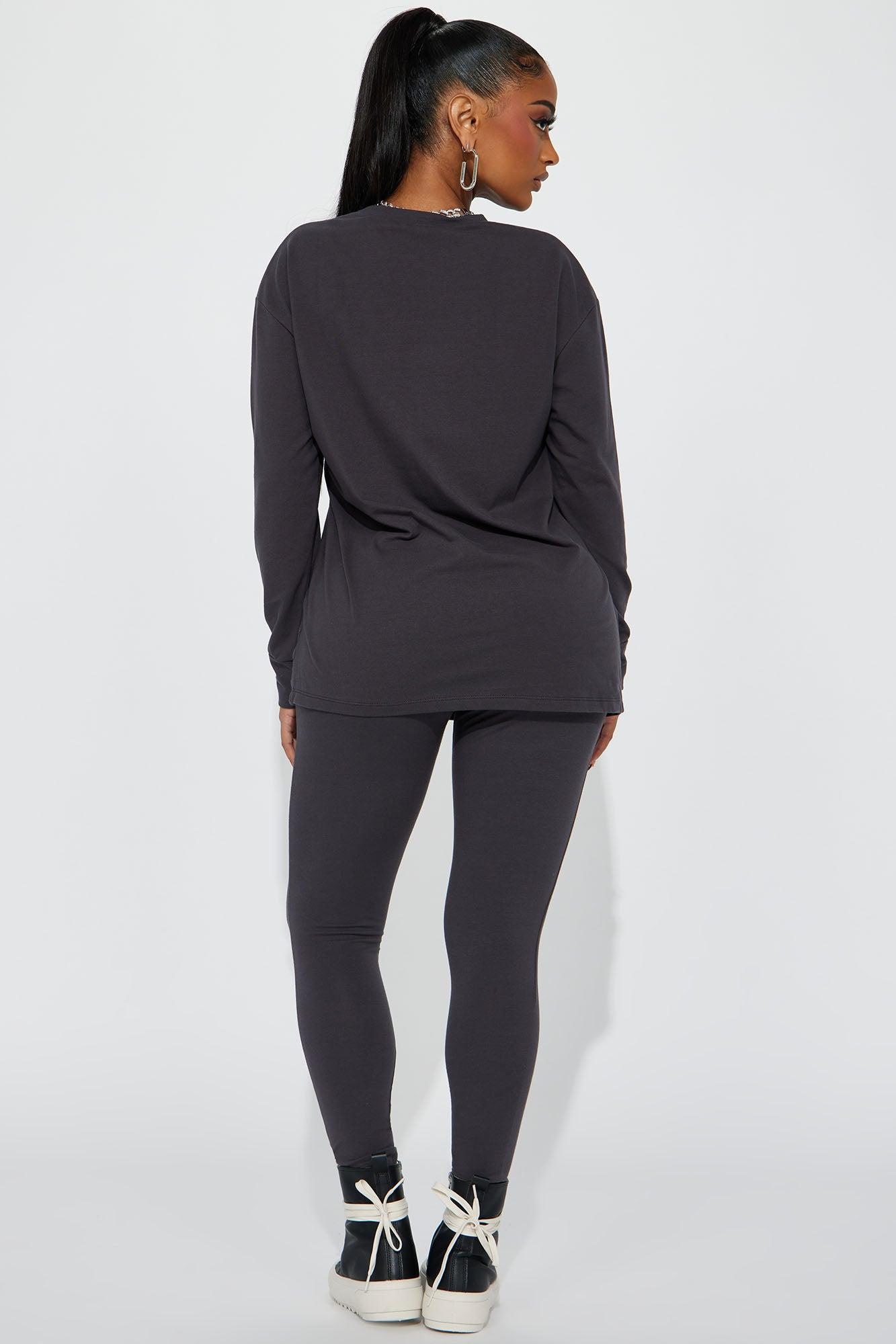 Legendary World Tour Legging Set - Charcoal Product Image