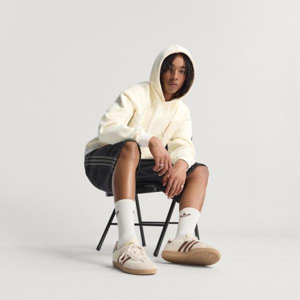 adidas Premium Sweatshirt Cream White XL Mens Product Image