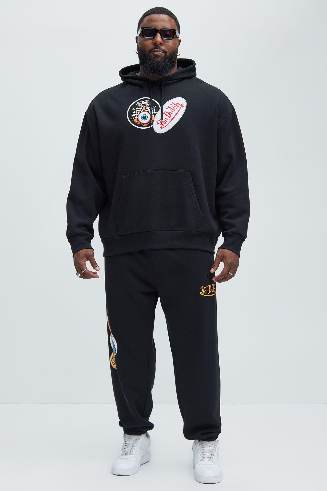 Von Dutch Patches Hoodie - Black Product Image