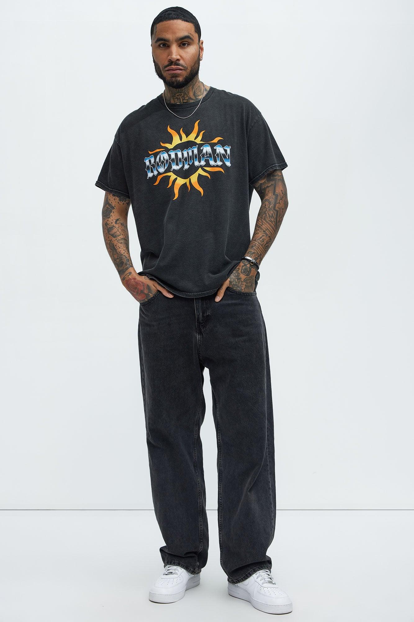 Dennis Rodman Sunny Short Sleeve Tee - Black Product Image