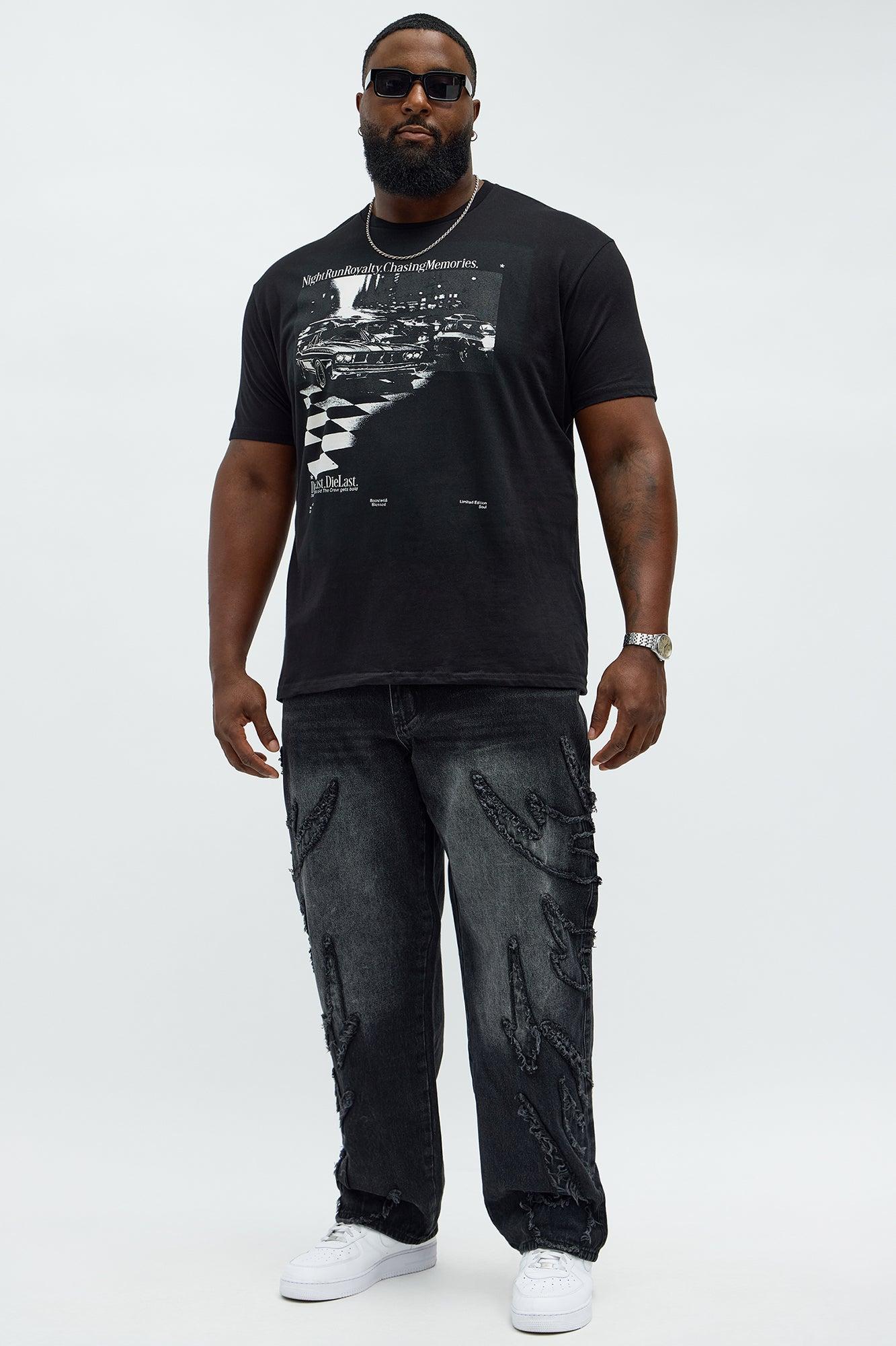 Chasing Memories Short Sleeve Tee - Black Male Product Image