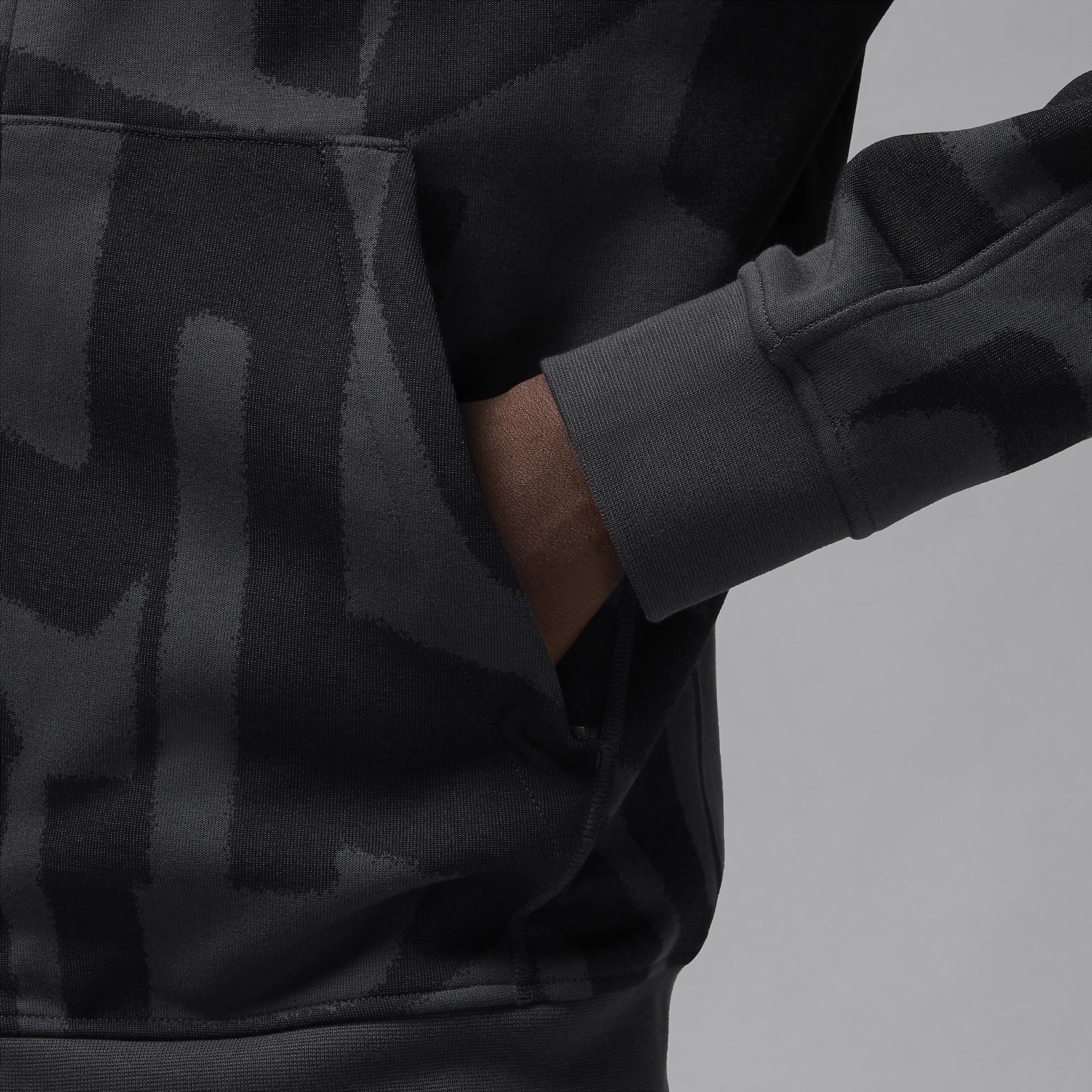 Jordan Sport Hoop Fleece Men's Dri-FIT Full-Zip Hoodie Product Image