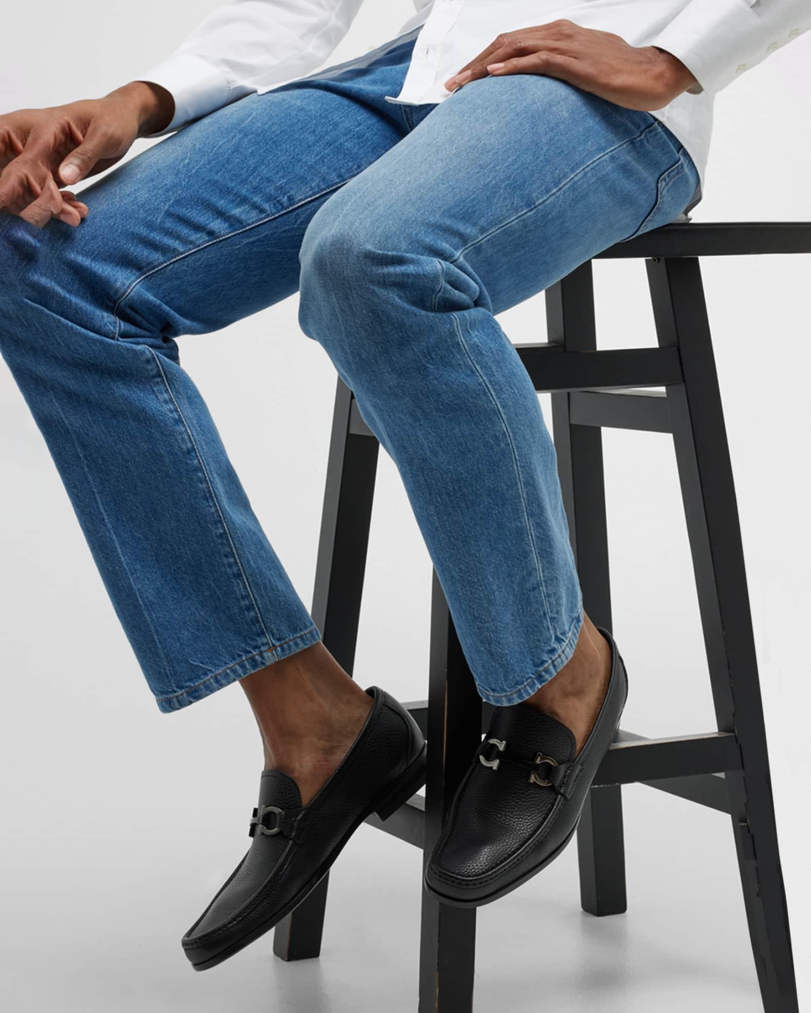 Men's Calfskin Penny Loafers Product Image