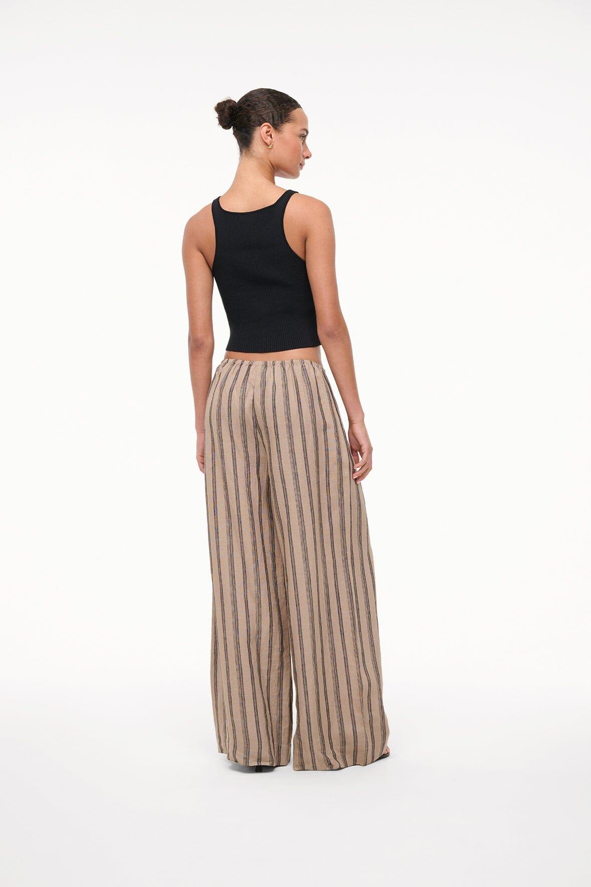 BONFIRE LINEN PANT | SAHARA STRIPE Product Image