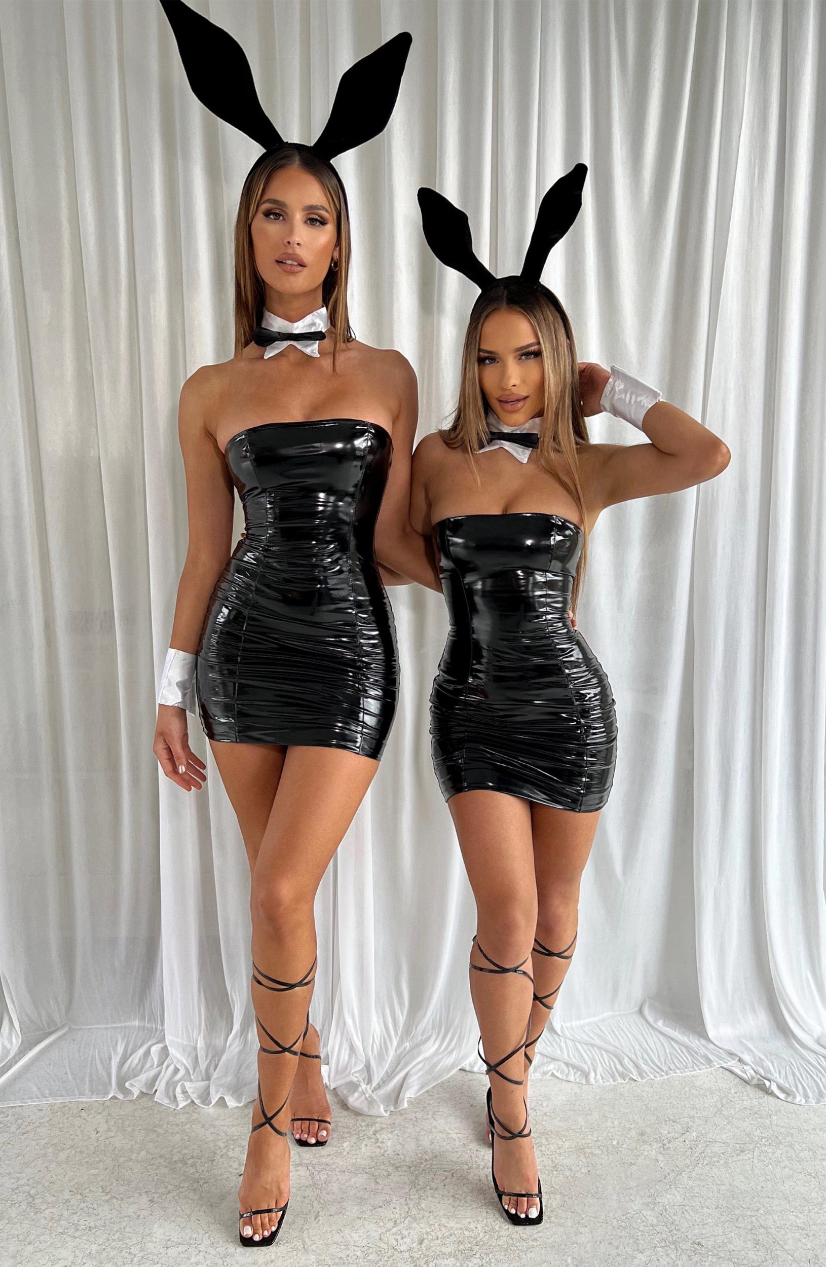 Janet Mini Dress - Black Product Image