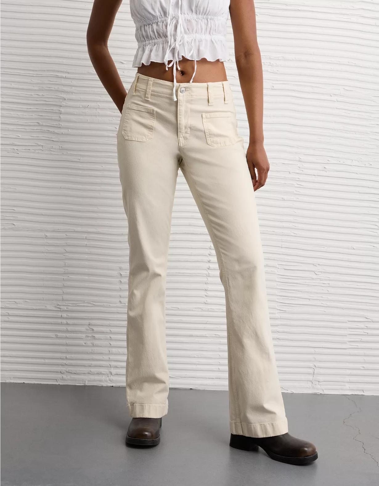 AE Stretch Mid-Rise Classic Bootcut Pant Product Image