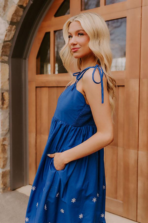 Tulum Cruise Embroidered Midi Dress Product Image