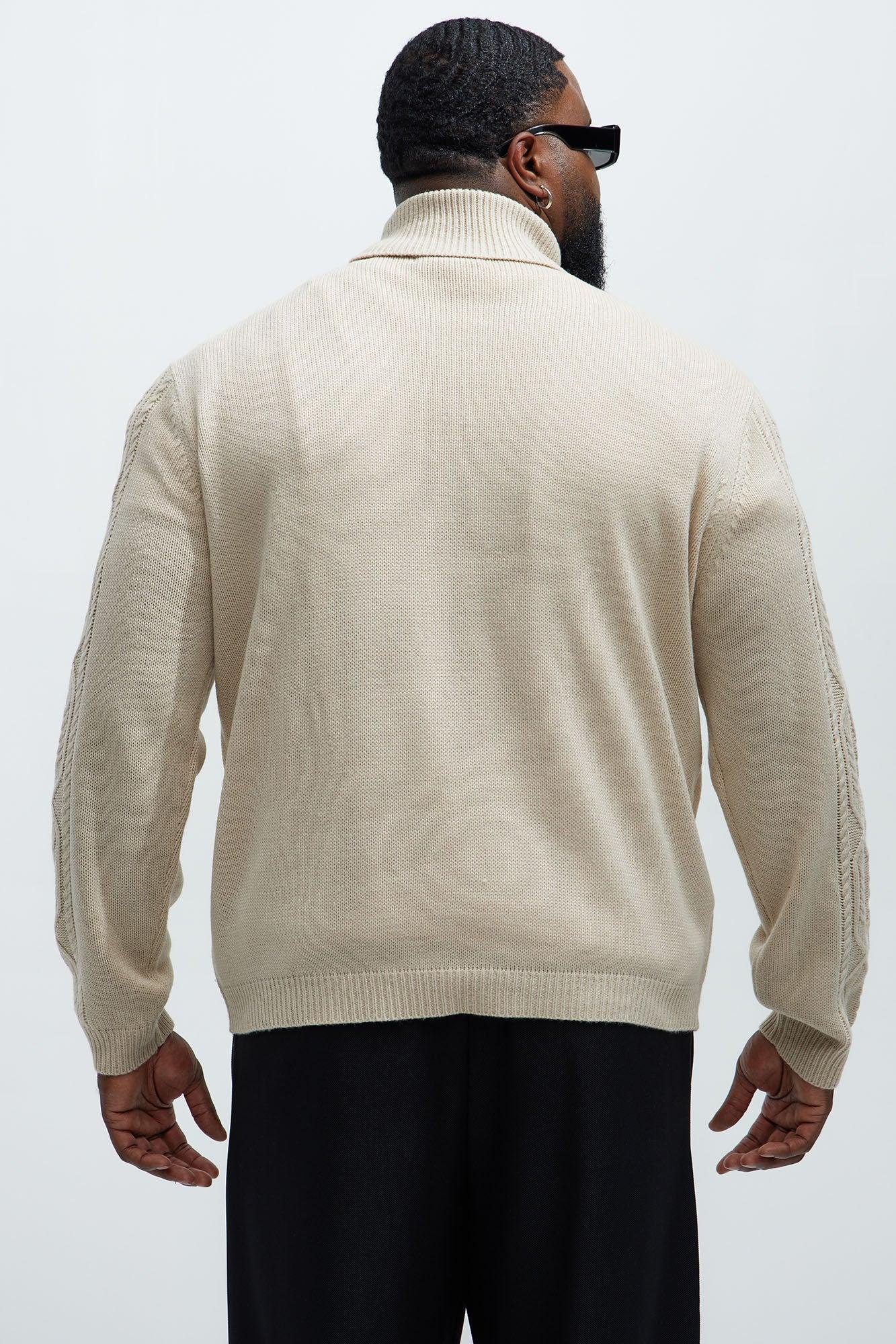 Not Your Regular Turtle Neck sweater - Tan Product Image